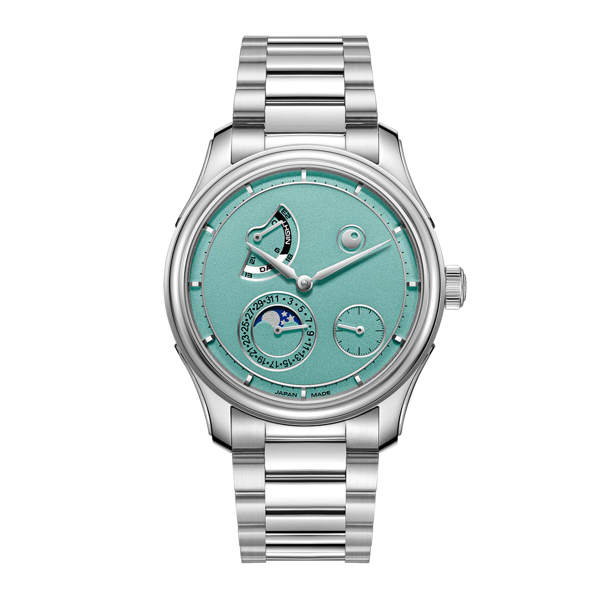 ZEROO C5 | KEIGO CLASSIC AUTOMATIC MOON PHASE LIMITED EDTION 300PCS