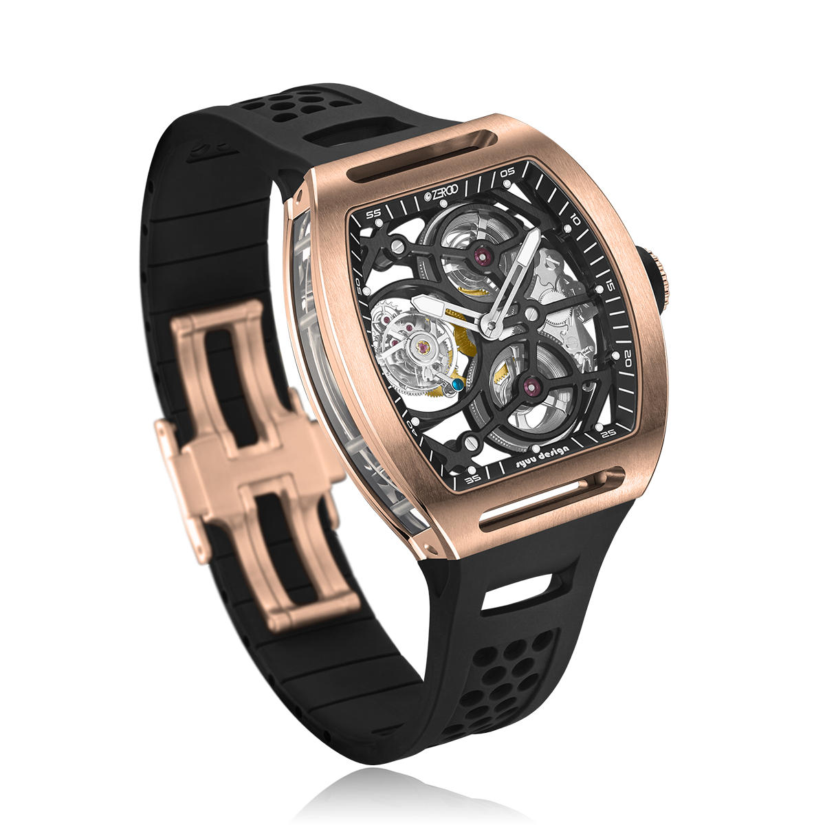 ZEROO T4-01 | THE ARCHER FULL SKELETON TOURBILLON