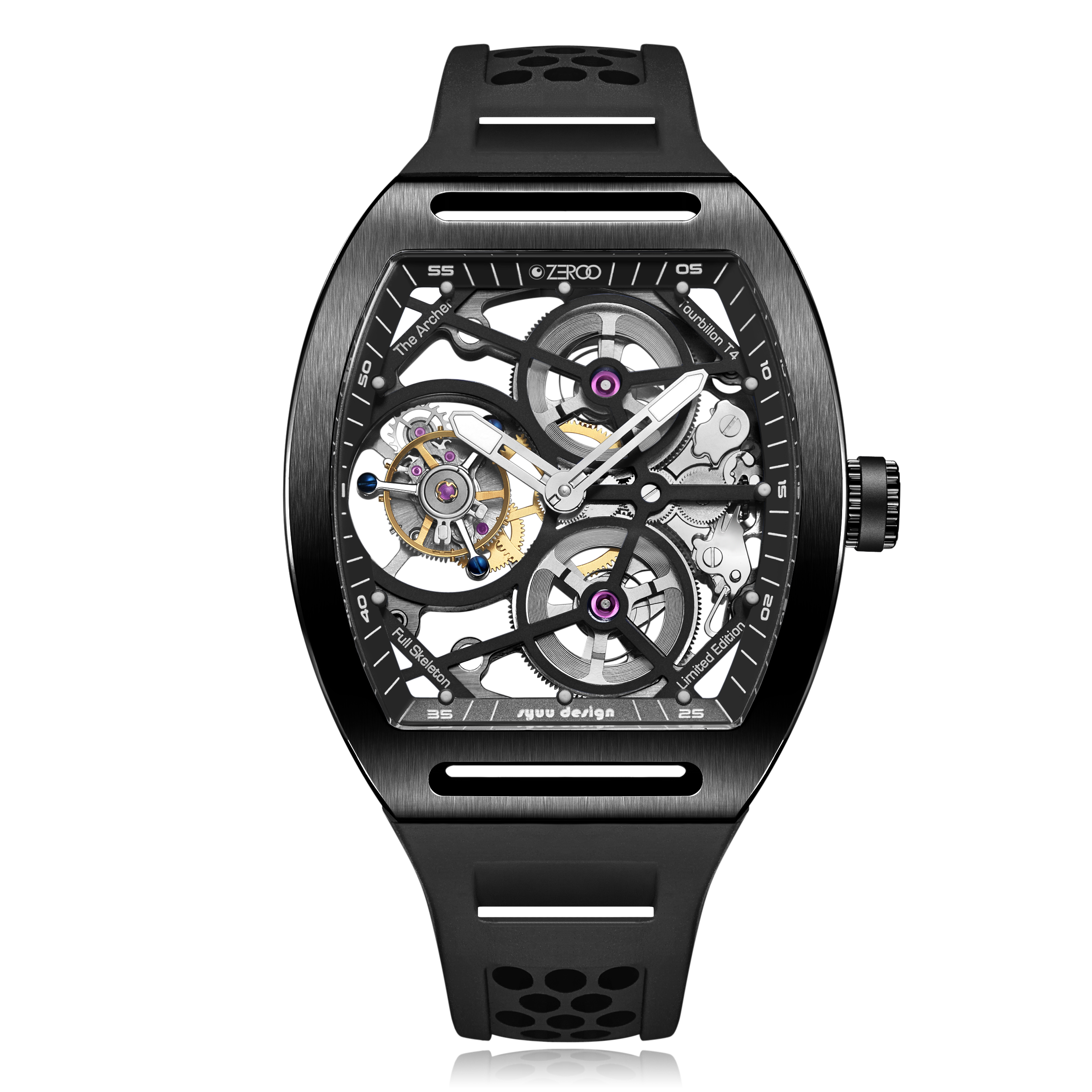 ZEROO T4 | THE ARCHER FULL SKELETON TOURBILLON