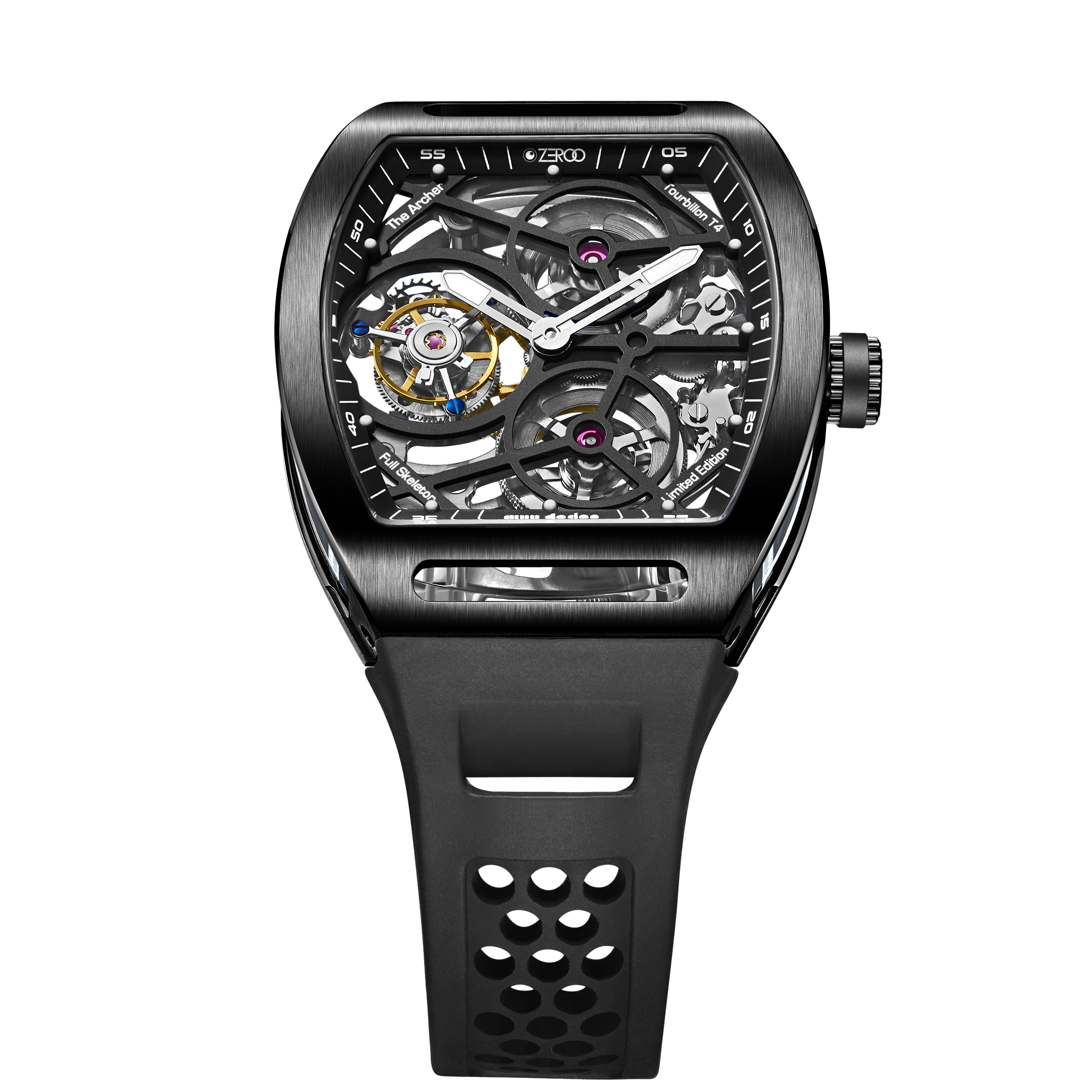 ZEROO T4 | THE ARCHER FULL SKELETON TOURBILLON