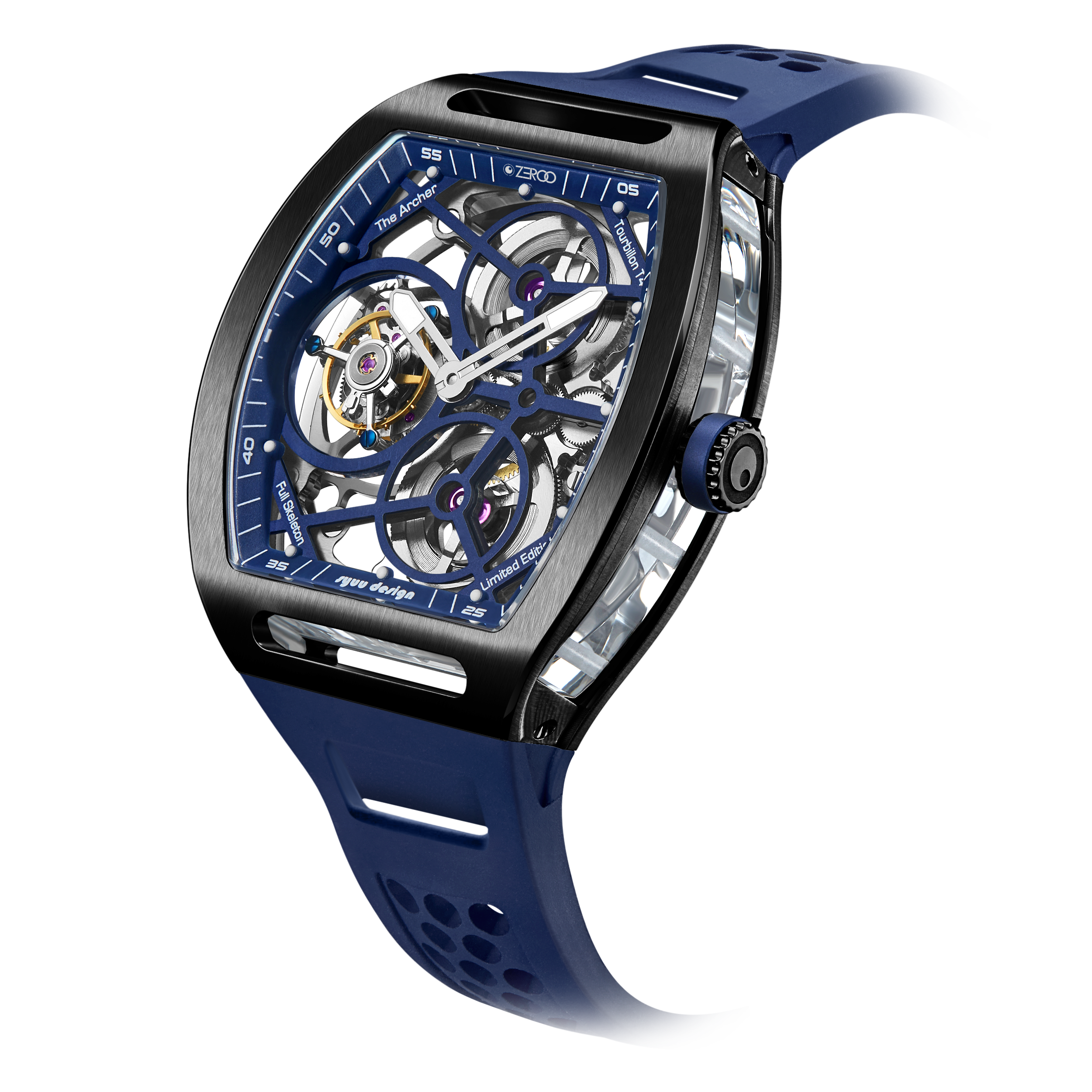 ZEROO T4 | THE ARCHER FULL SKELETON TOURBILLON