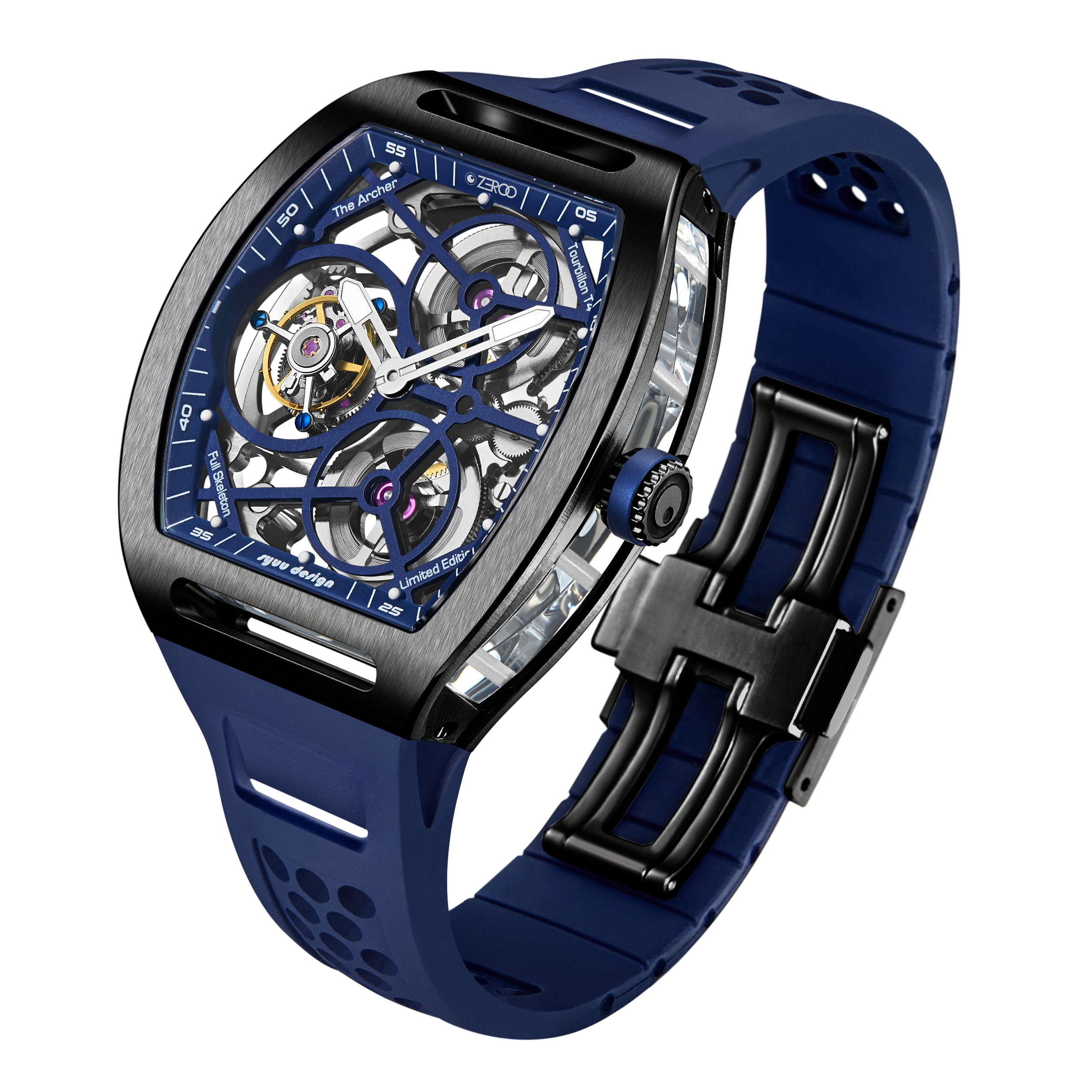 ZEROO T4 | THE ARCHER FULL SKELETON TOURBILLON