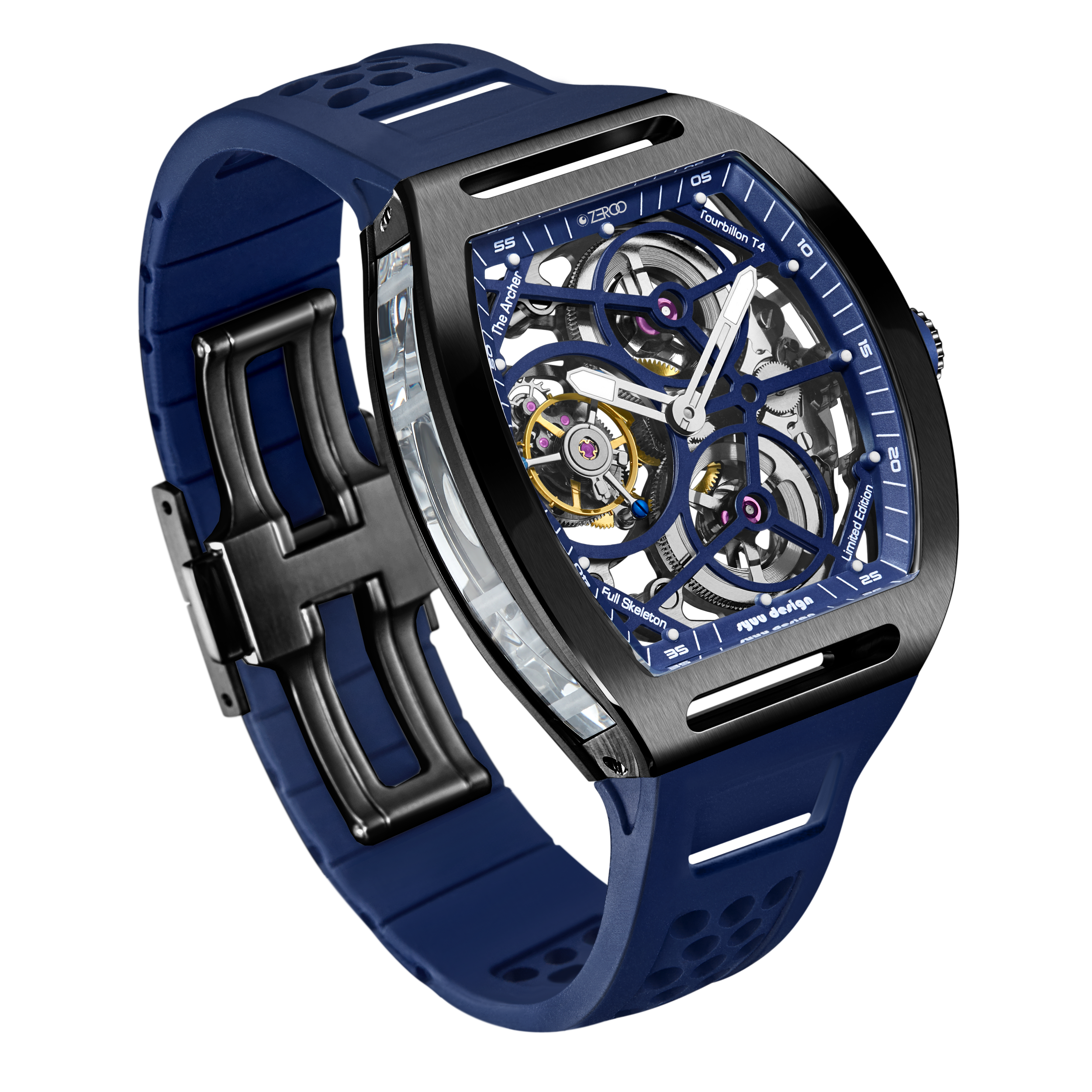 ZEROO T4 | THE ARCHER FULL SKELETON TOURBILLON