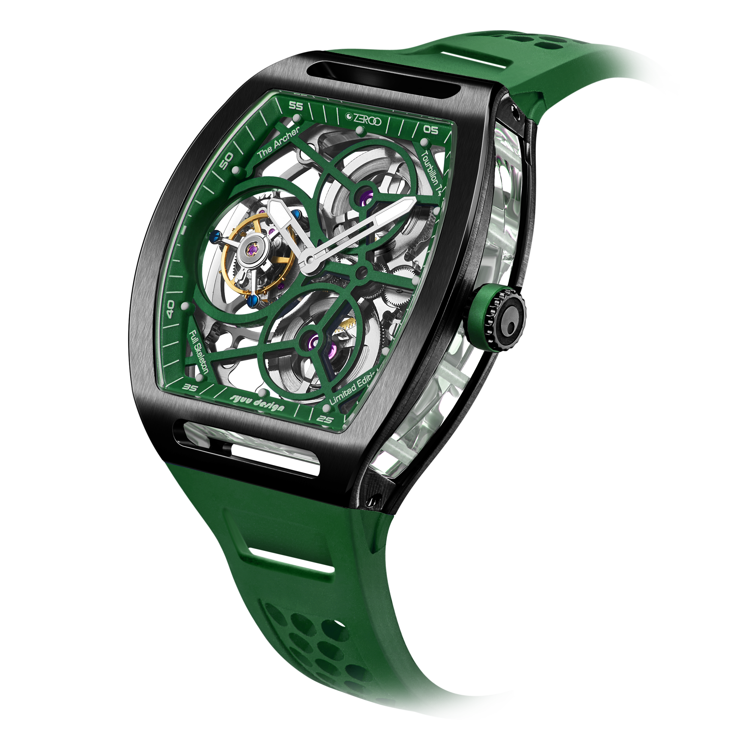 ZEROO T4 | THE ARCHER FULL SKELETON TOURBILLON