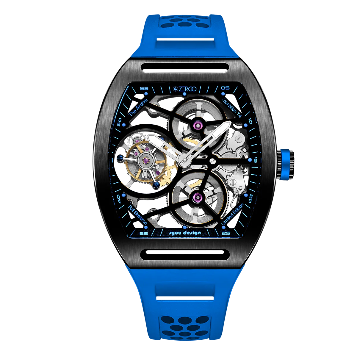 ZEROO T4 | THE ARCHER FULL SKELETON TOURBILLON