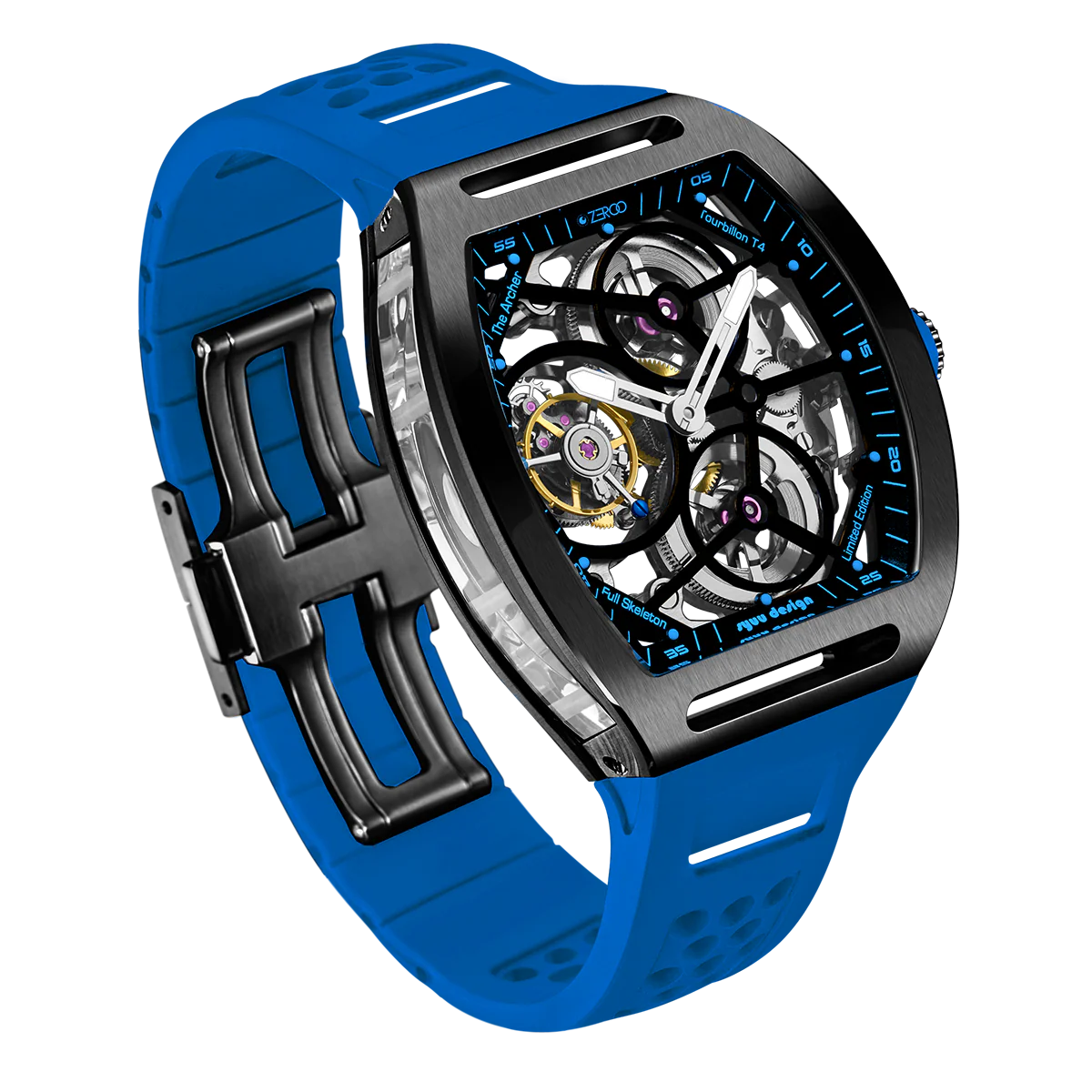 ZEROO T4 | THE ARCHER FULL SKELETON TOURBILLON