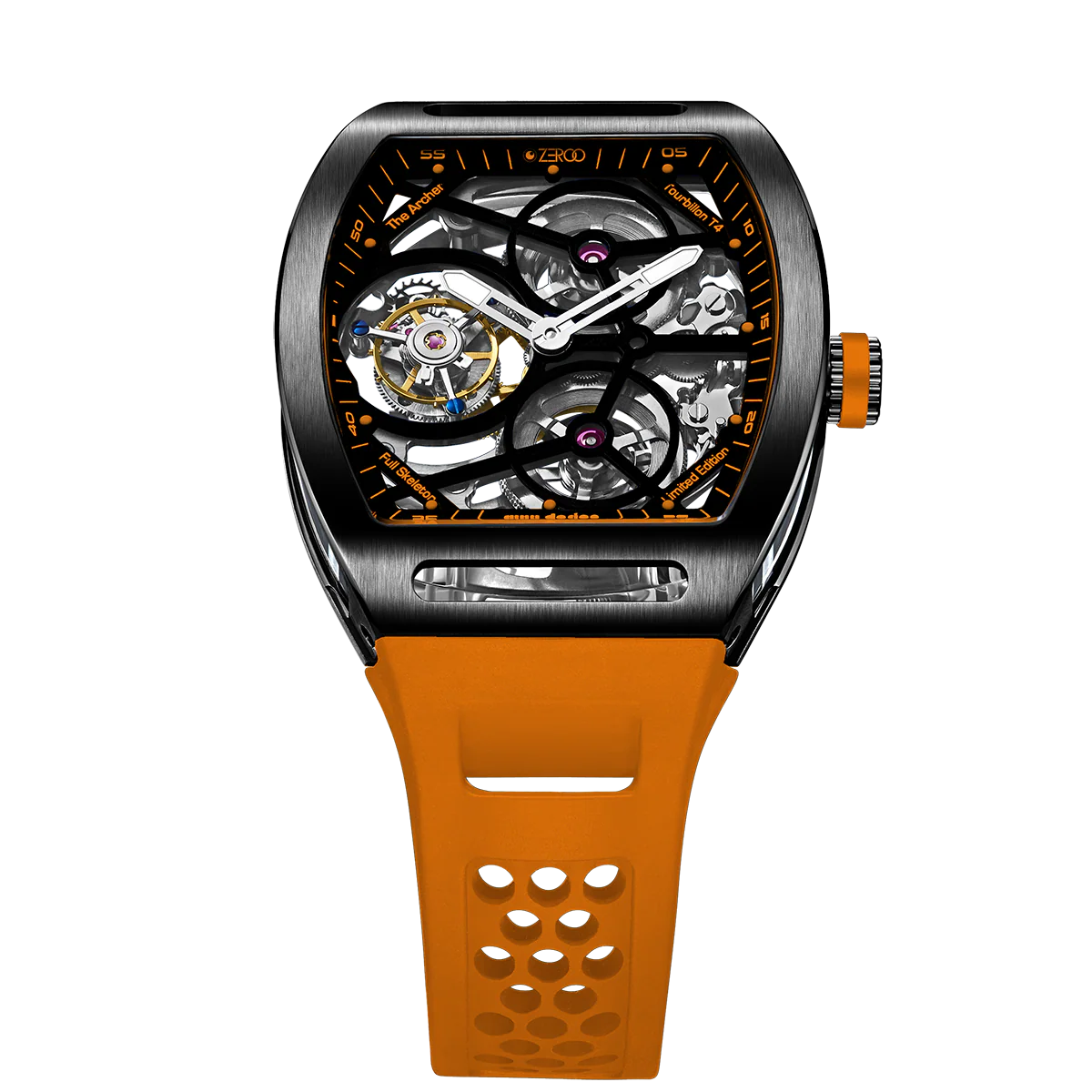 ZEROO T4 | THE ARCHER FULL SKELETON TOURBILLON