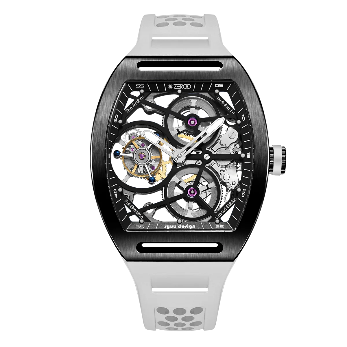 ZEROO T4 | THE ARCHER FULL SKELETON TOURBILLON