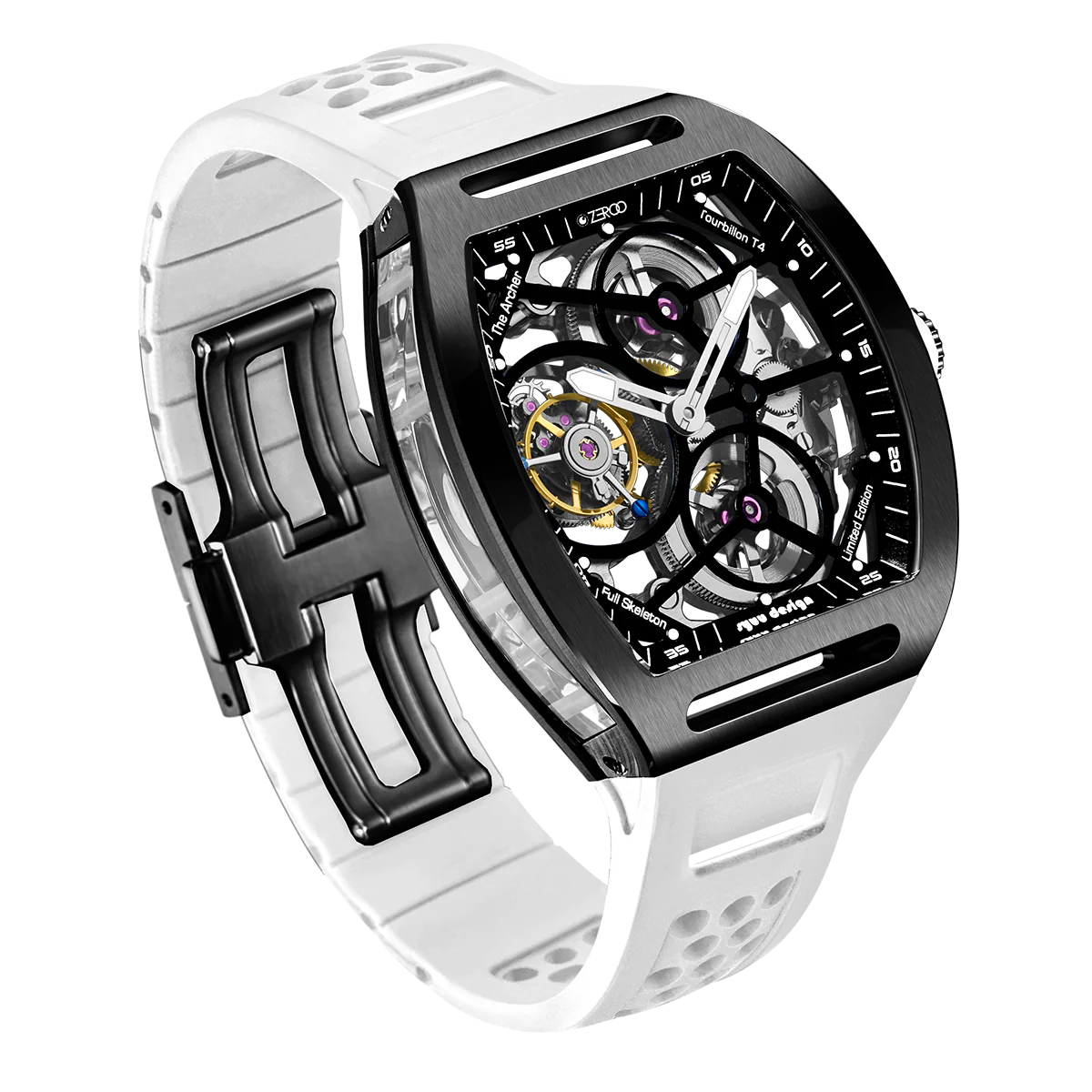 ZEROO T4 | THE ARCHER FULL SKELETON TOURBILLON