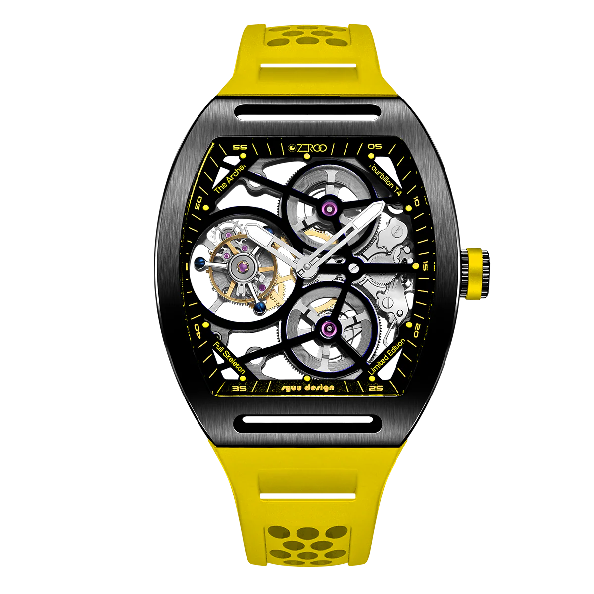 ZEROO T4 | THE ARCHER FULL SKELETON TOURBILLON