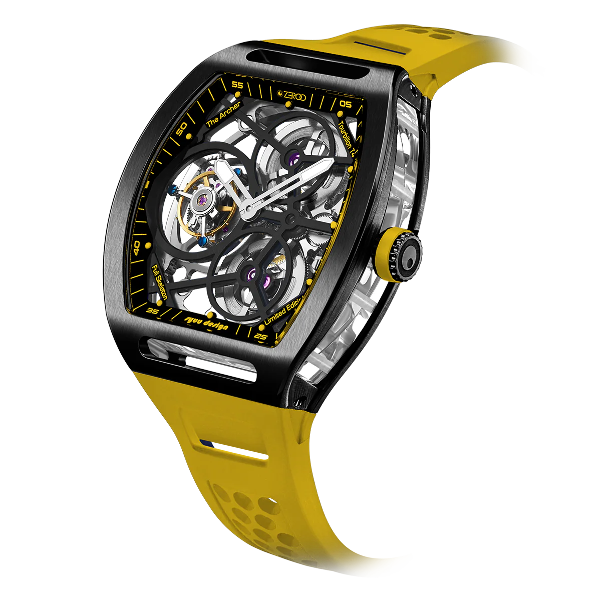 ZEROO T4 | THE ARCHER FULL SKELETON TOURBILLON