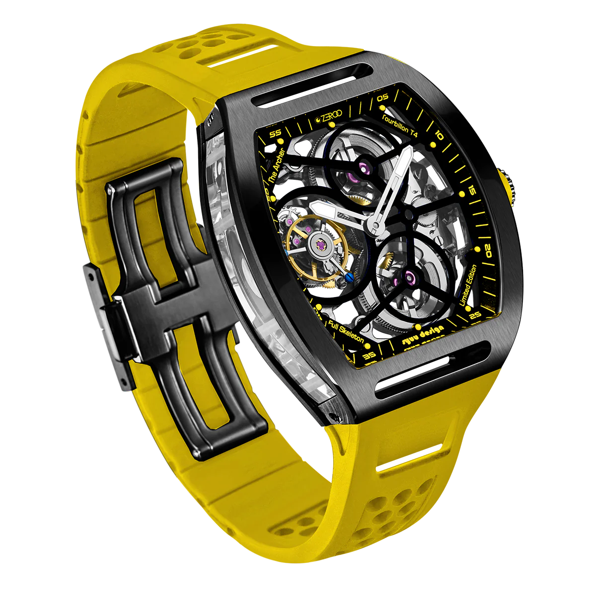 ZEROO T4 | THE ARCHER FULL SKELETON TOURBILLON