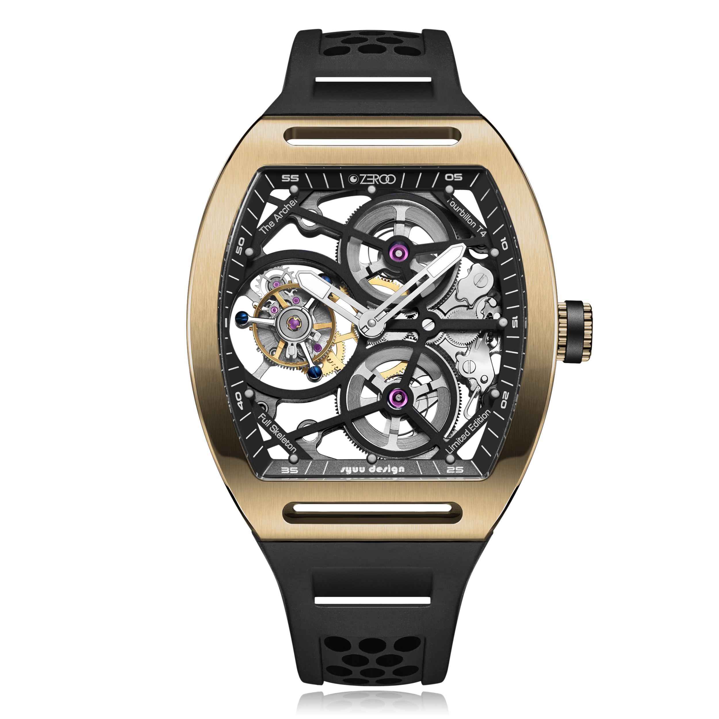 ZEROO T4 | THE ARCHER FULL SKELETON TOURBILLON