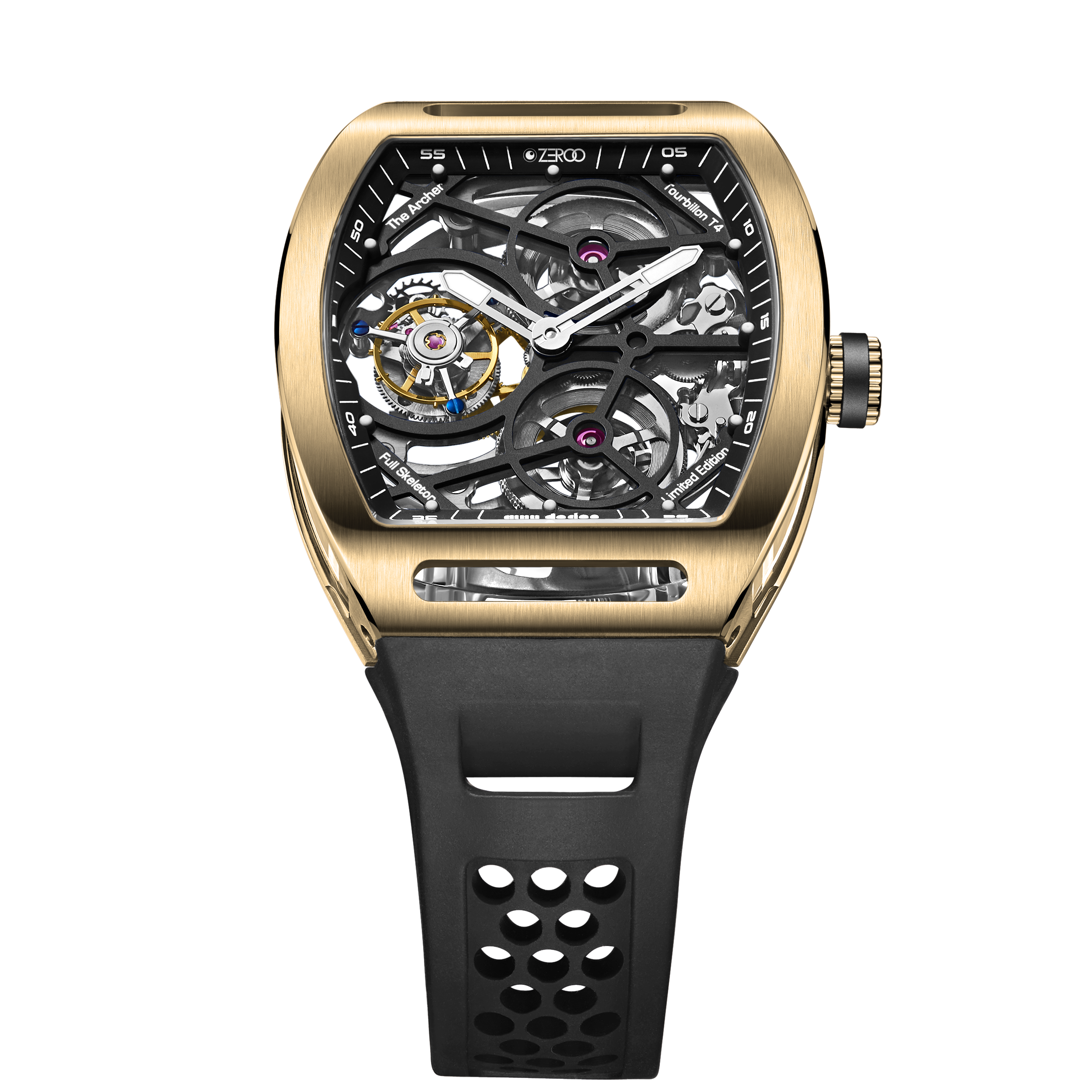 ZEROO T4 | THE ARCHER FULL SKELETON TOURBILLON