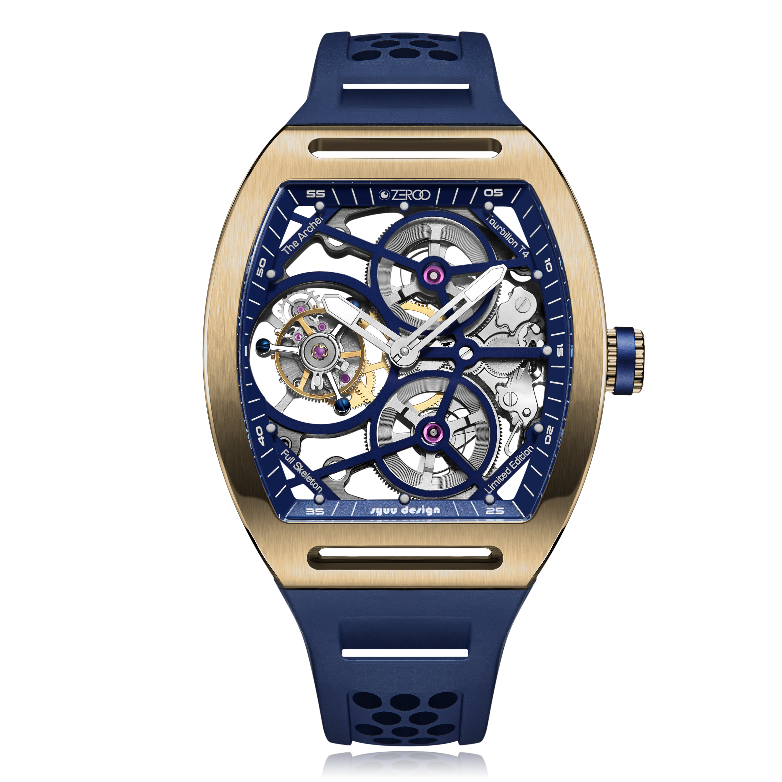 ZEROO T4 | THE ARCHER FULL SKELETON TOURBILLON