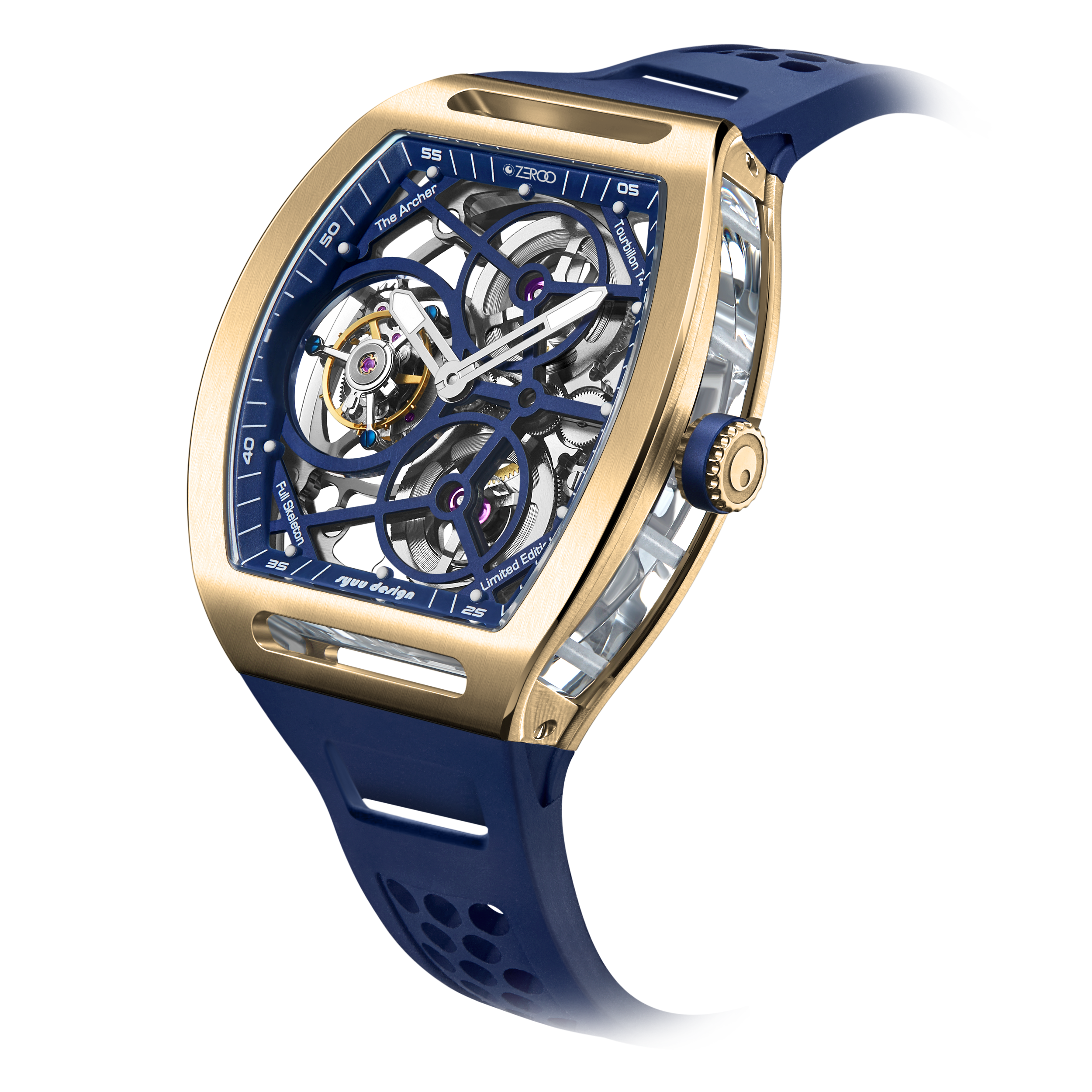 ZEROO T4 | THE ARCHER FULL SKELETON TOURBILLON
