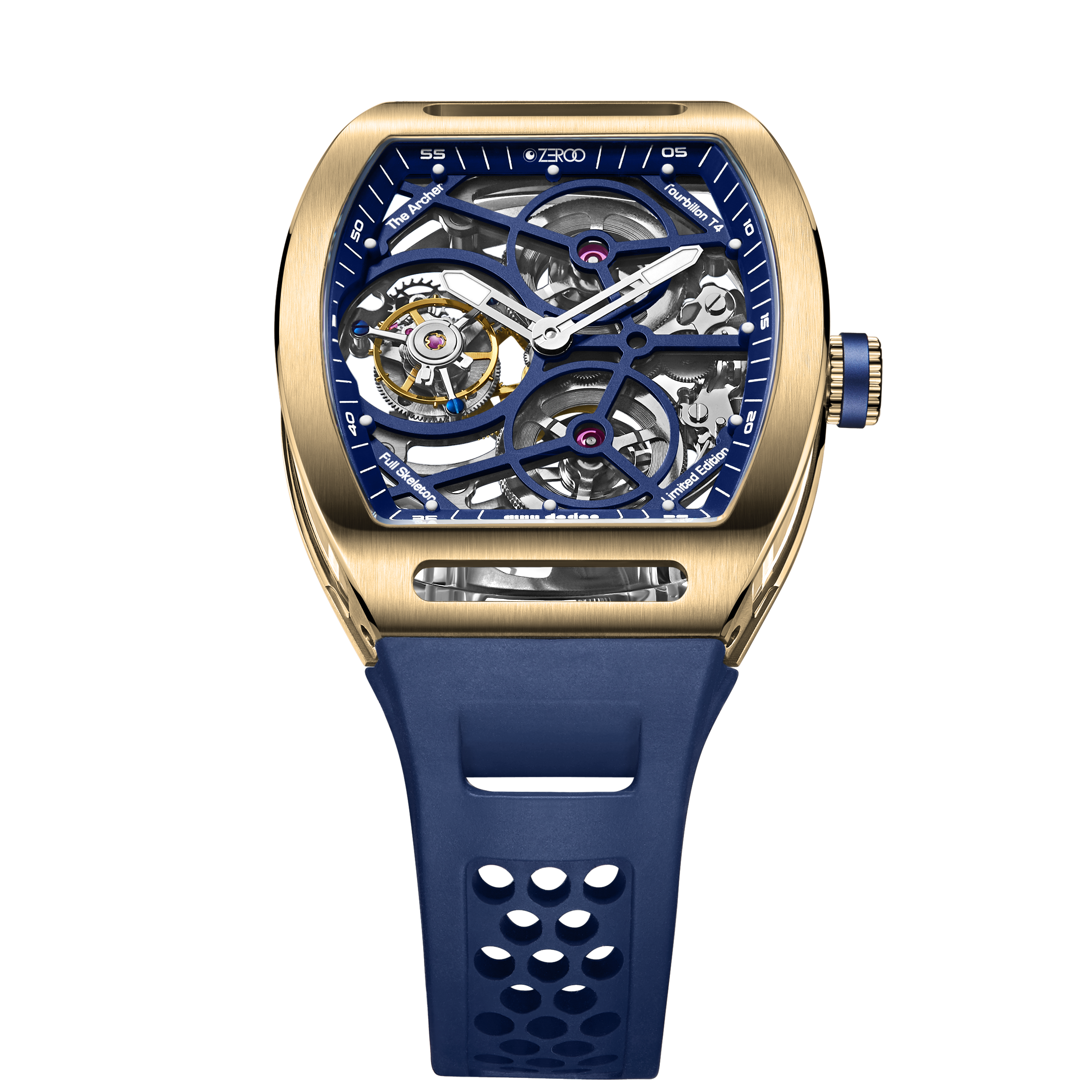 ZEROO T4 | THE ARCHER FULL SKELETON TOURBILLON