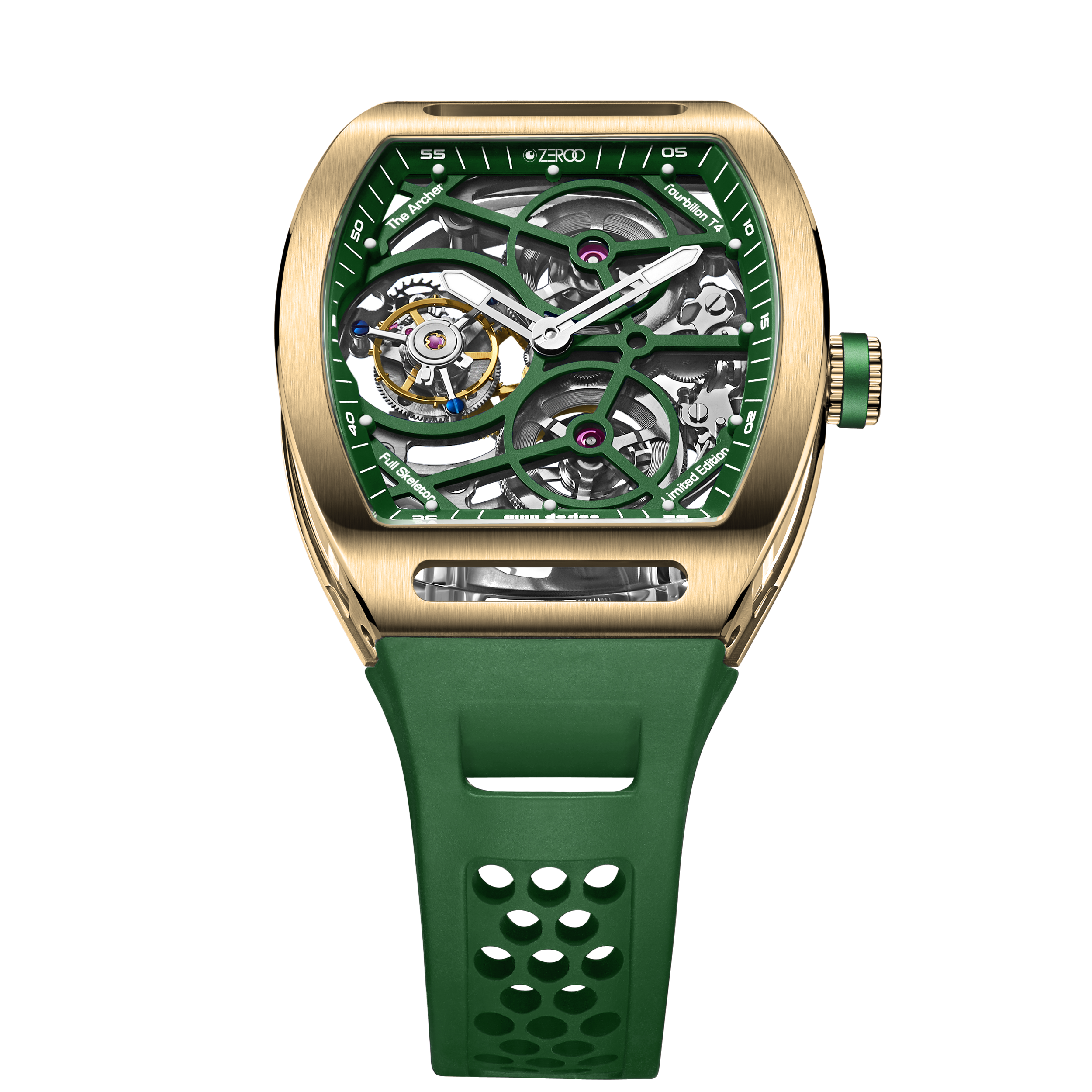 ZEROO T4 | THE ARCHER FULL SKELETON TOURBILLON