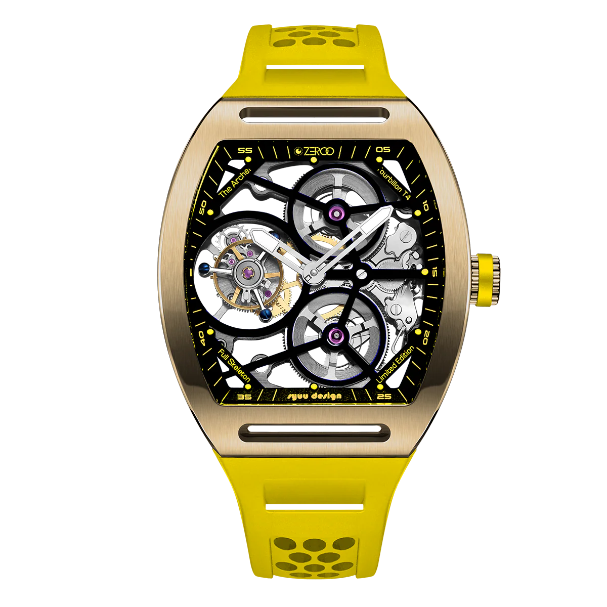 ZEROO T4 | THE ARCHER FULL SKELETON TOURBILLON