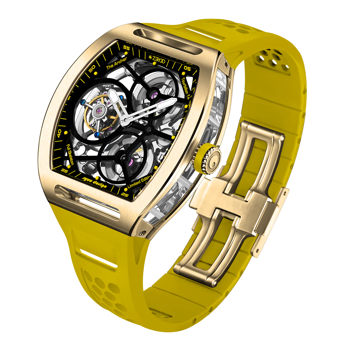 ZEROO T4 | THE ARCHER FULL SKELETON TOURBILLON