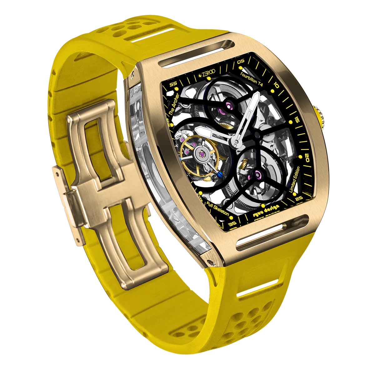 ZEROO T4 | THE ARCHER FULL SKELETON TOURBILLON