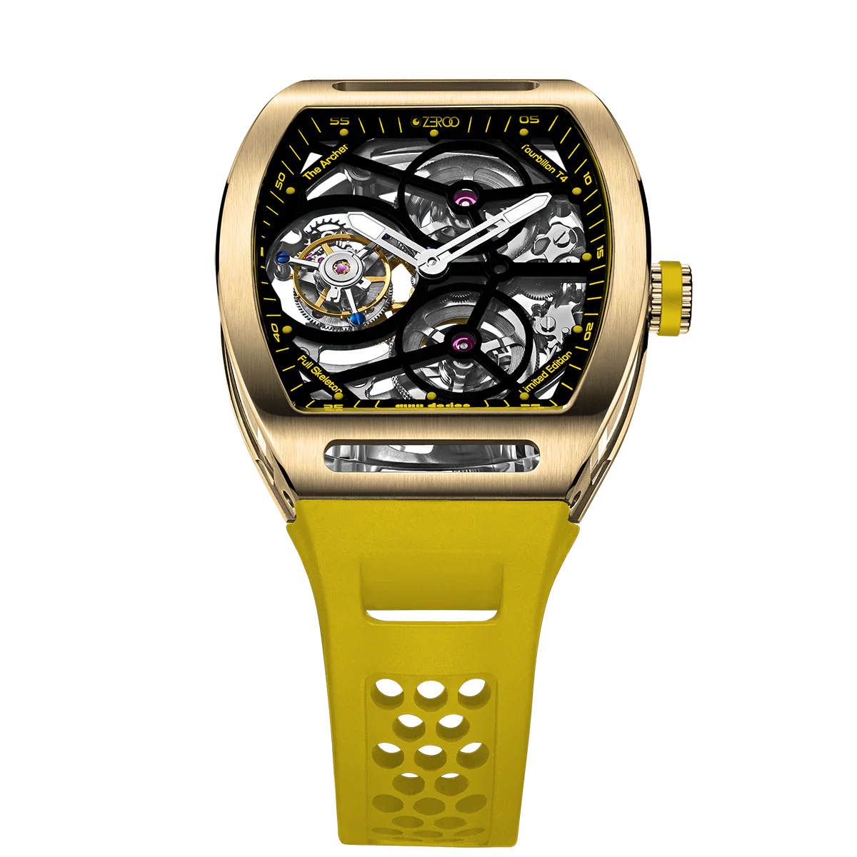 ZEROO T4 | THE ARCHER FULL SKELETON TOURBILLON