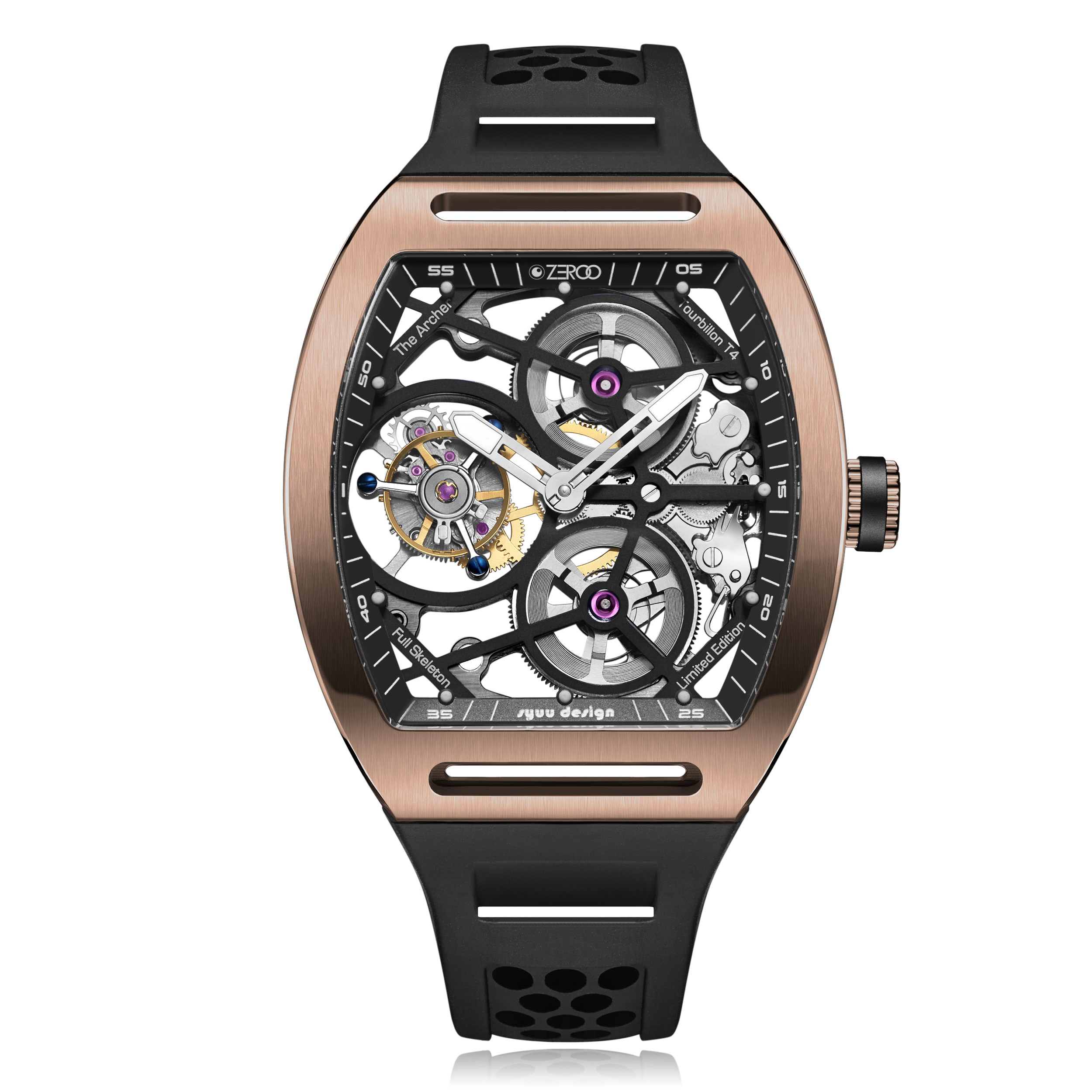 ZEROO T4 | THE ARCHER FULL SKELETON TOURBILLON