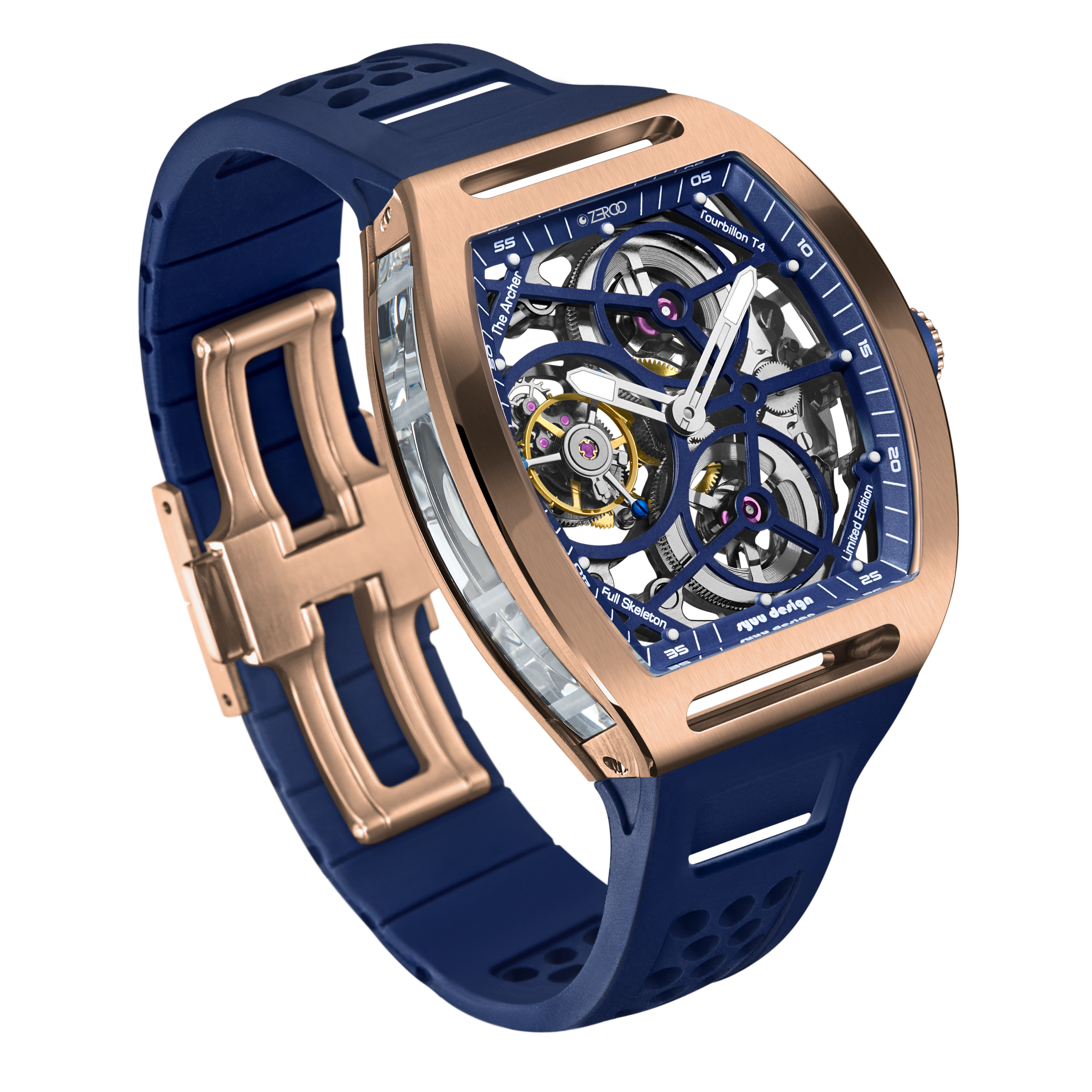 ZEROO T4 | THE ARCHER FULL SKELETON TOURBILLON