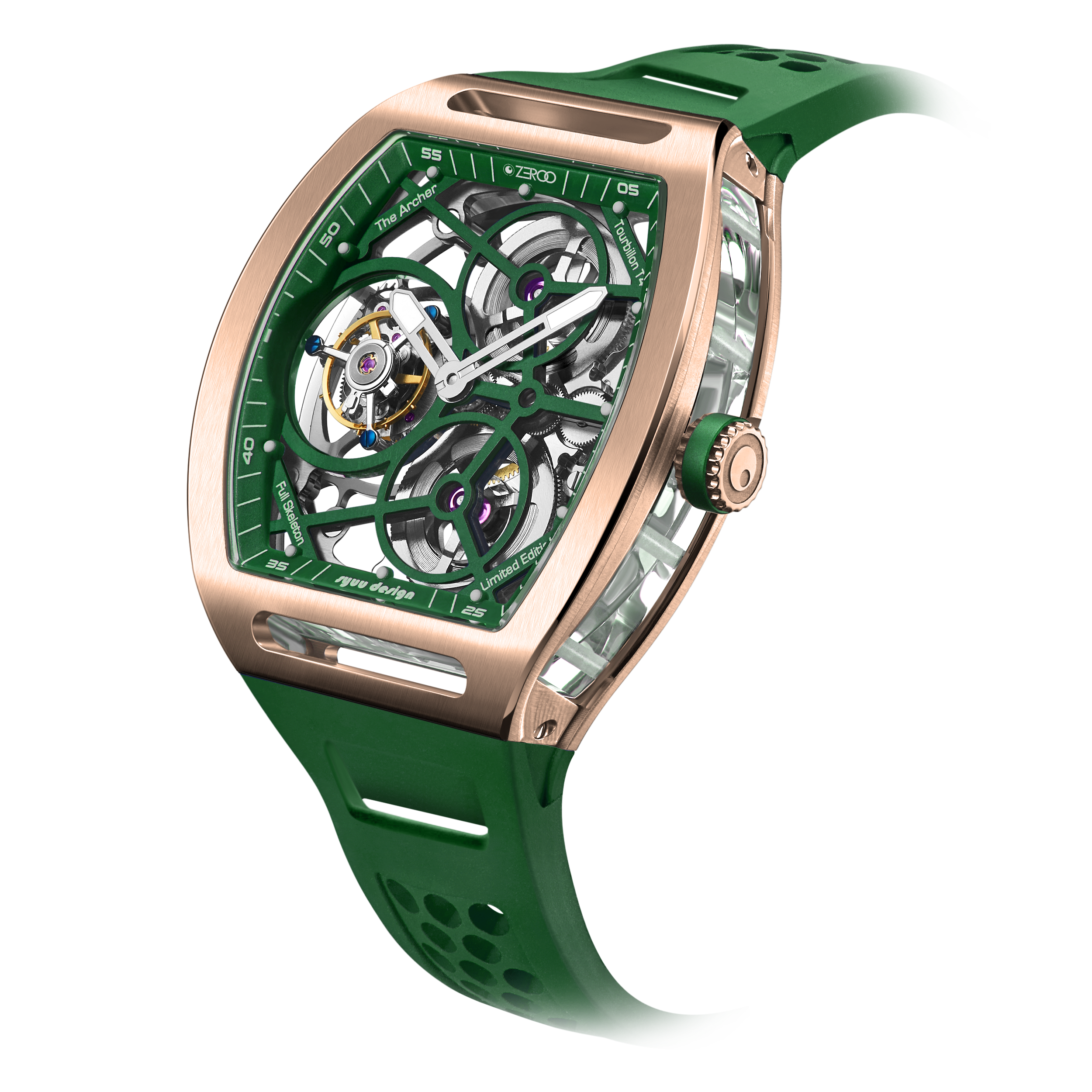 ZEROO T4 | THE ARCHER FULL SKELETON TOURBILLON