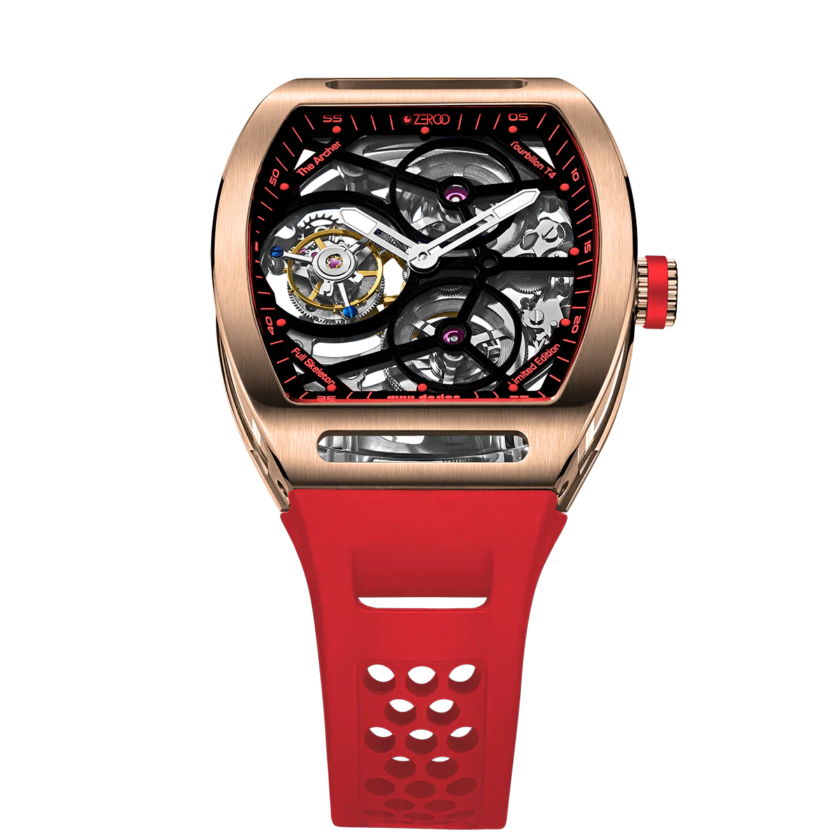 ZEROO T4 | THE ARCHER FULL SKELETON TOURBILLON