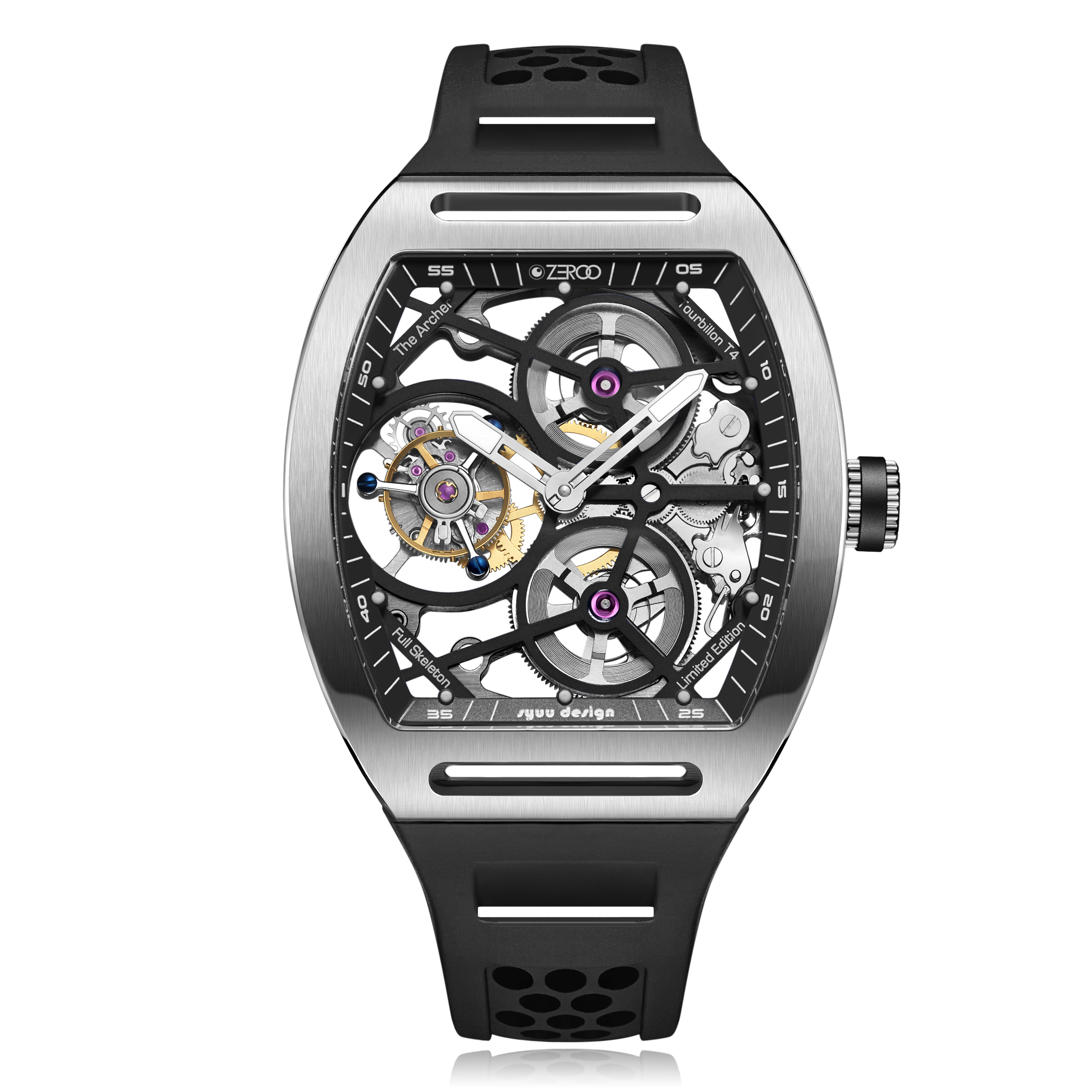 ZEROO T4 | THE ARCHER FULL SKELETON TOURBILLON