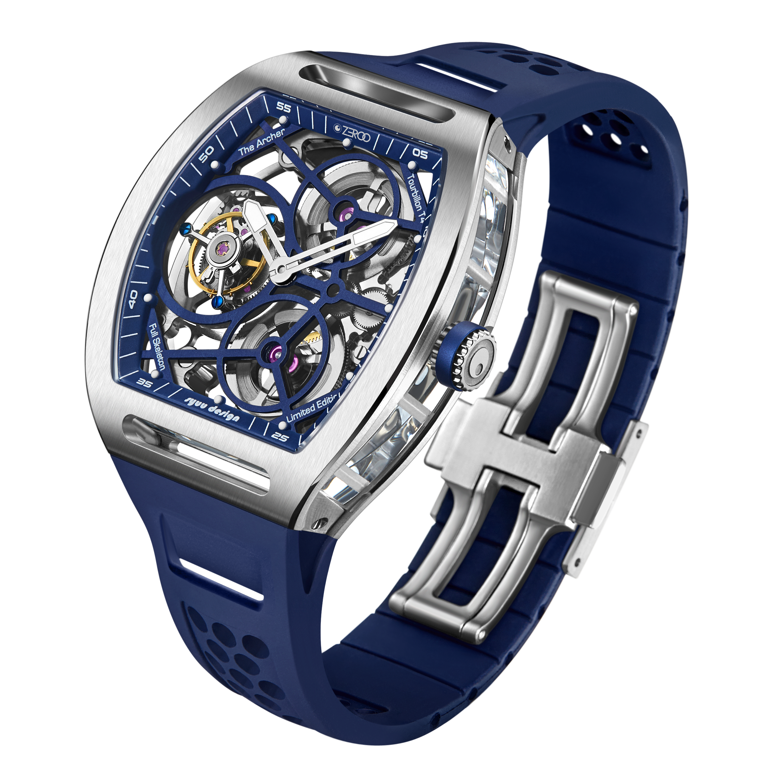 ZEROO T4 | THE ARCHER FULL SKELETON TOURBILLON