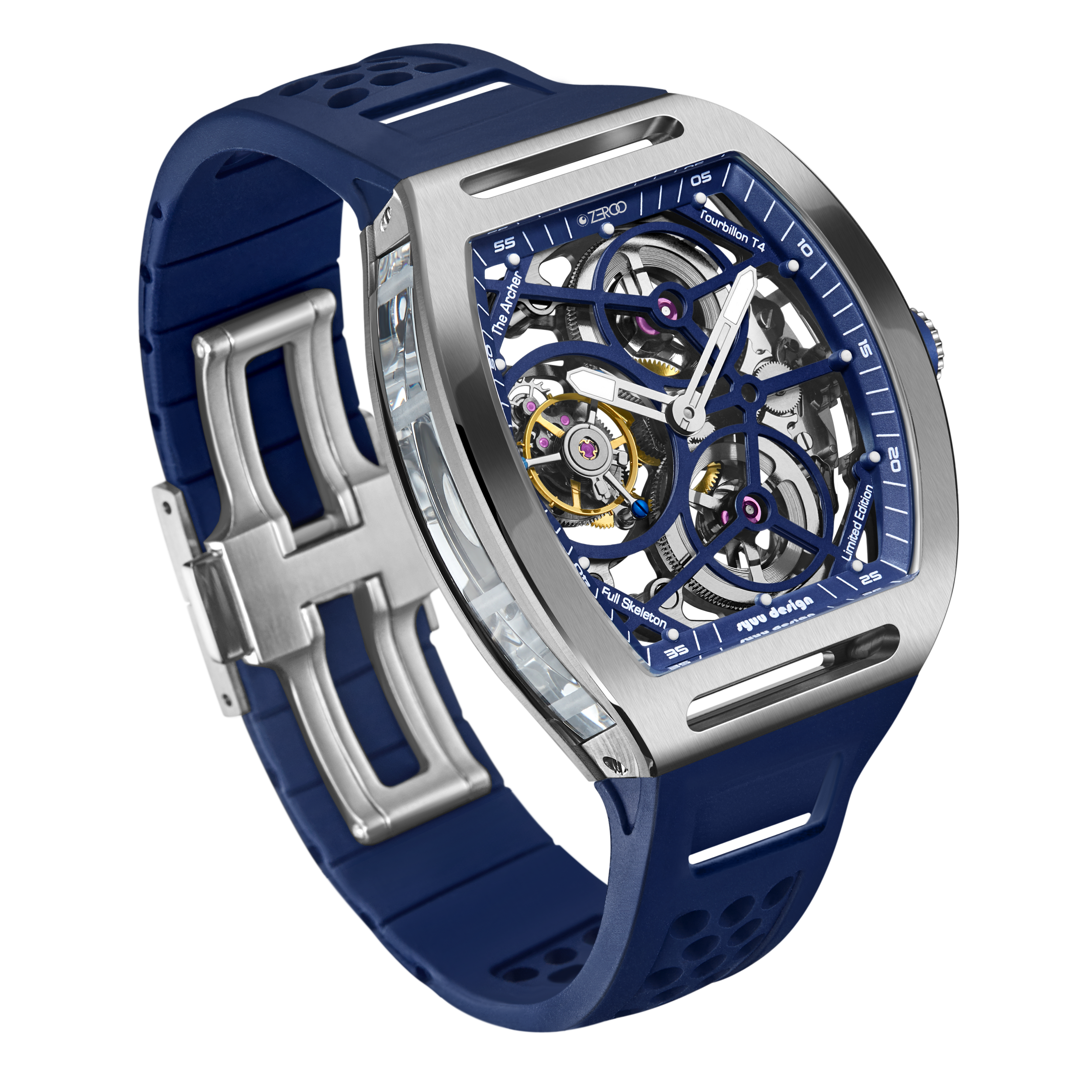 ZEROO T4 | THE ARCHER FULL SKELETON TOURBILLON