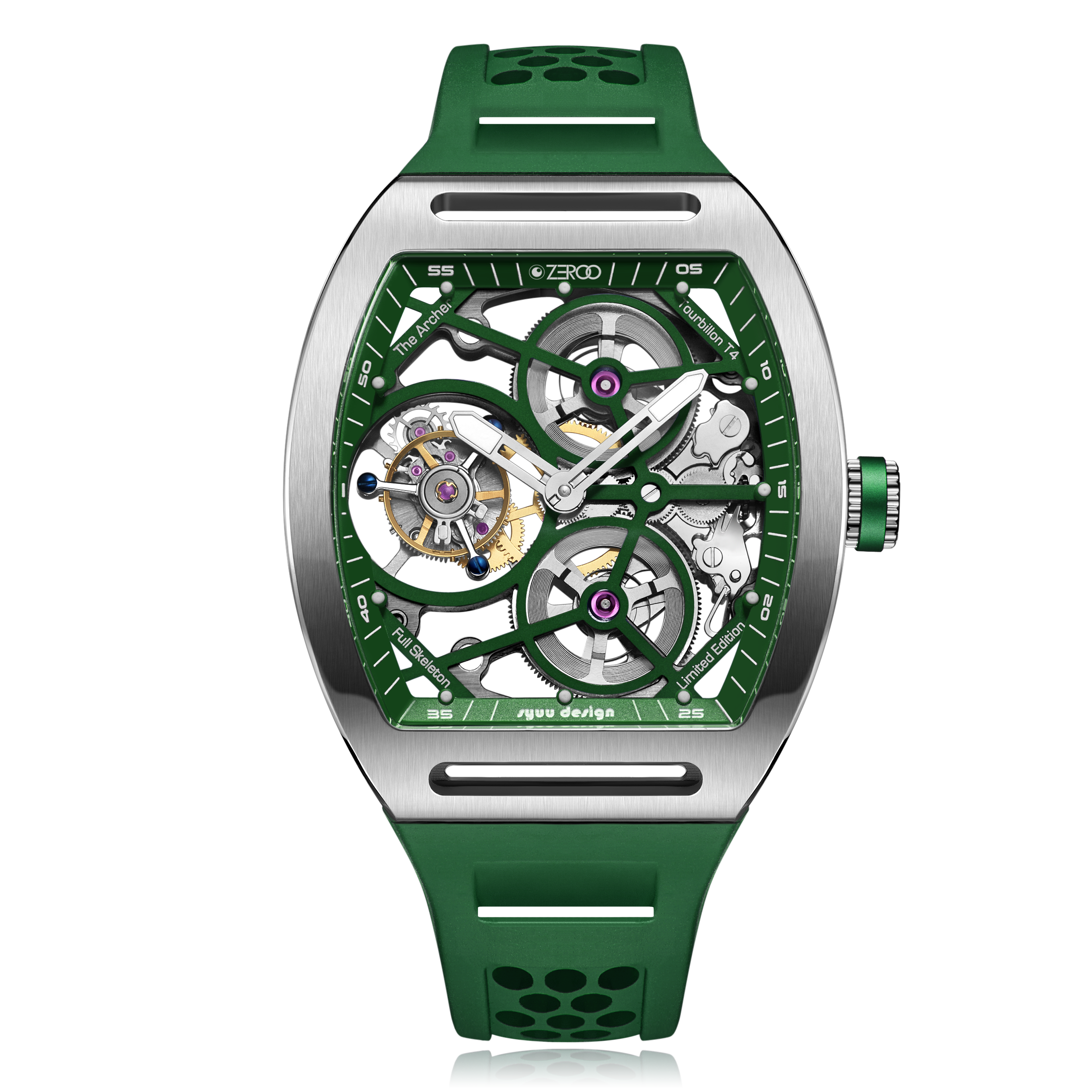 ZEROO T4 | THE ARCHER FULL SKELETON TOURBILLON