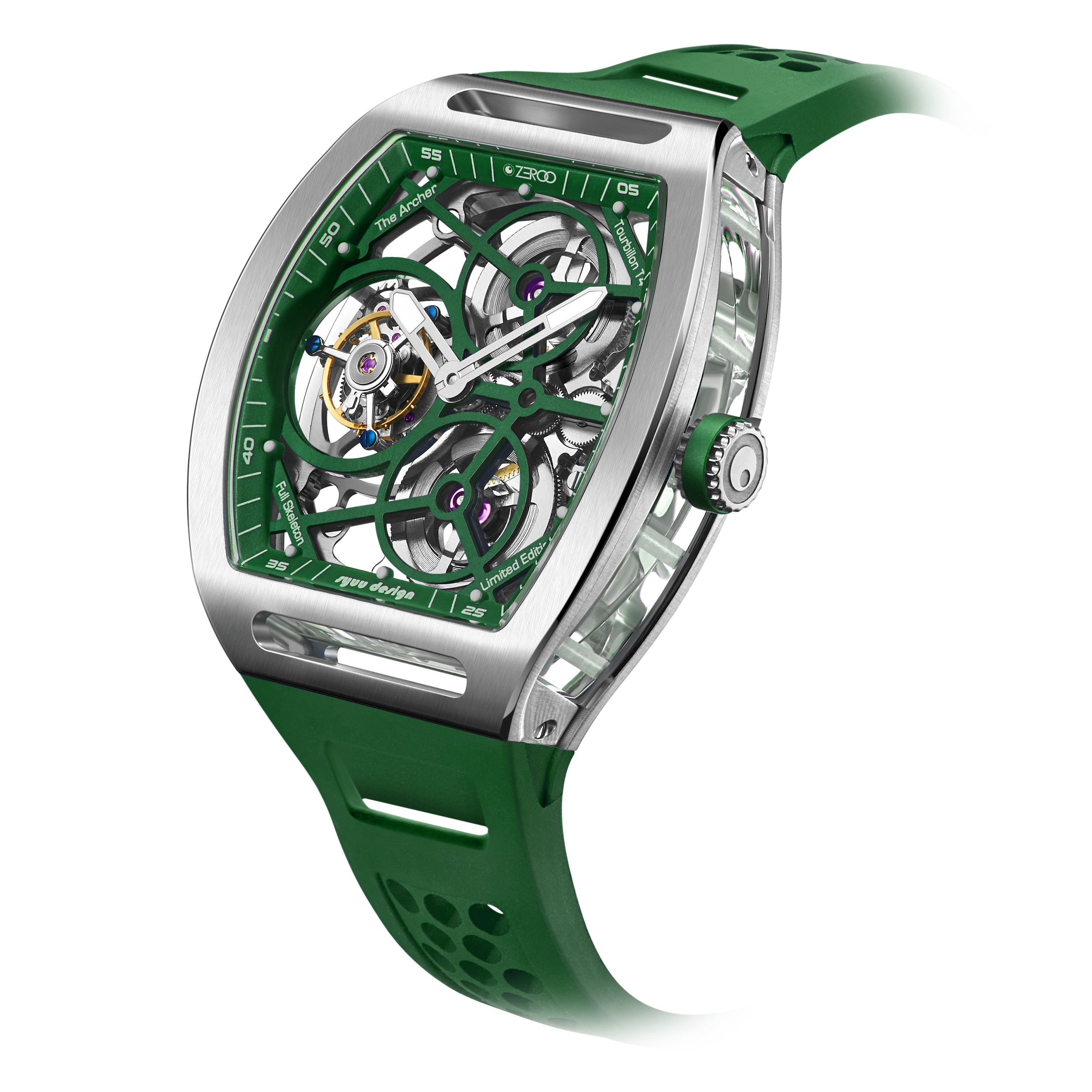 ZEROO T4 | THE ARCHER FULL SKELETON TOURBILLON