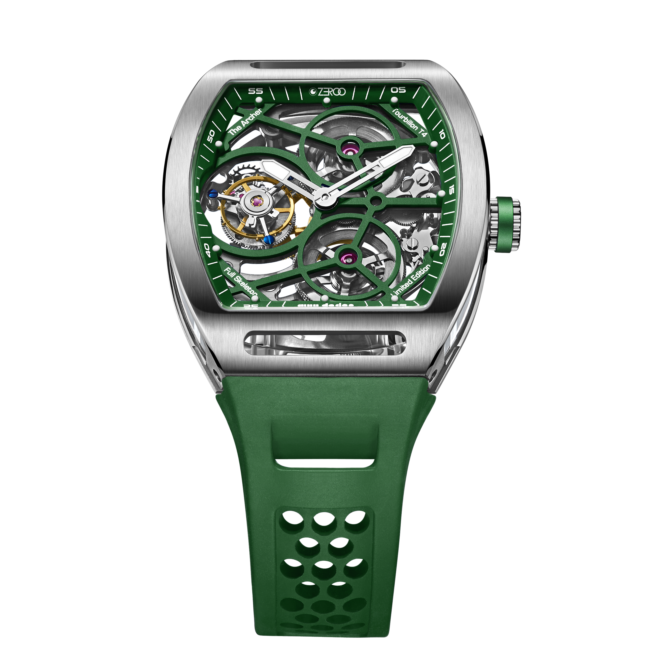 ZEROO T4 | THE ARCHER FULL SKELETON TOURBILLON