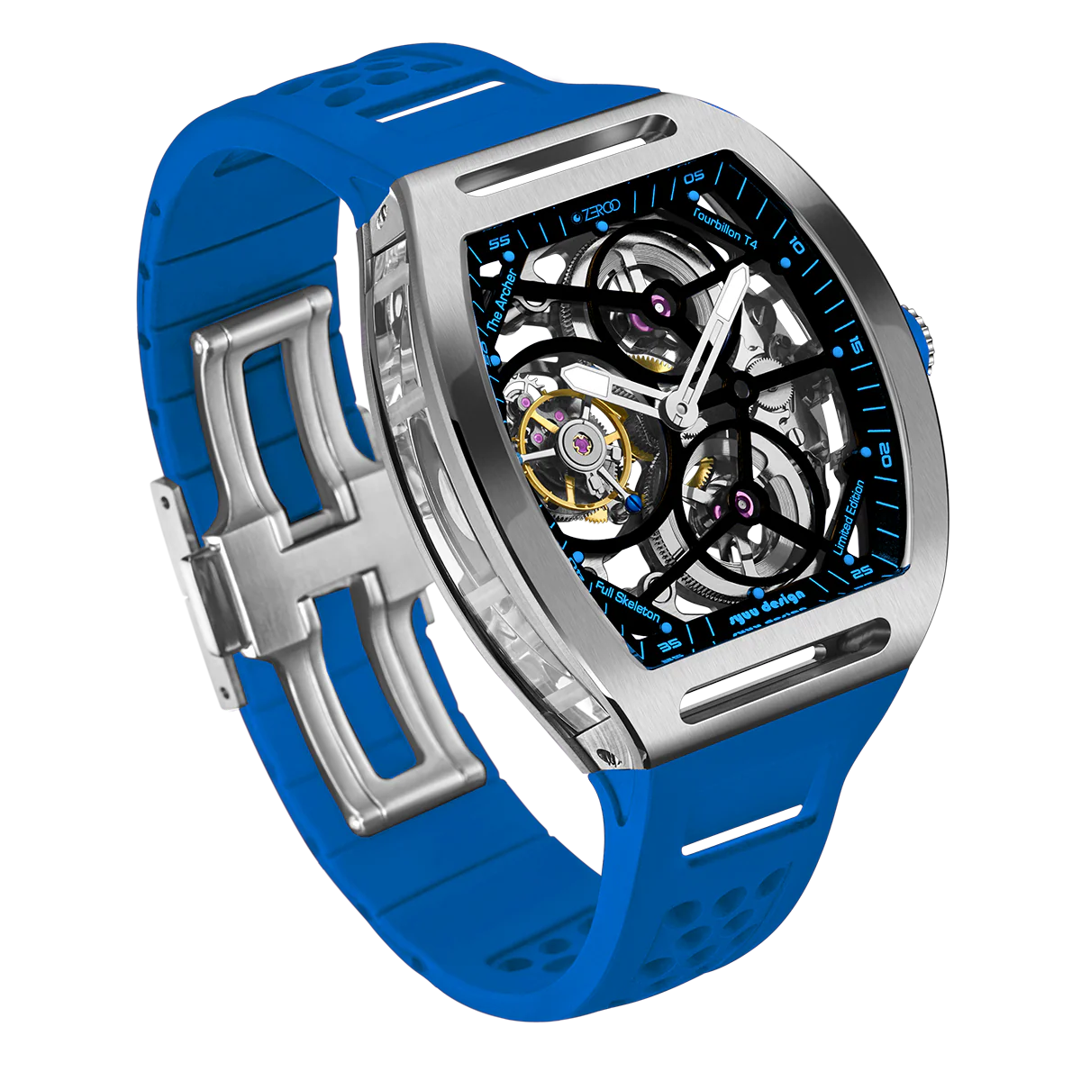 ZEROO T4 | THE ARCHER FULL SKELETON TOURBILLON
