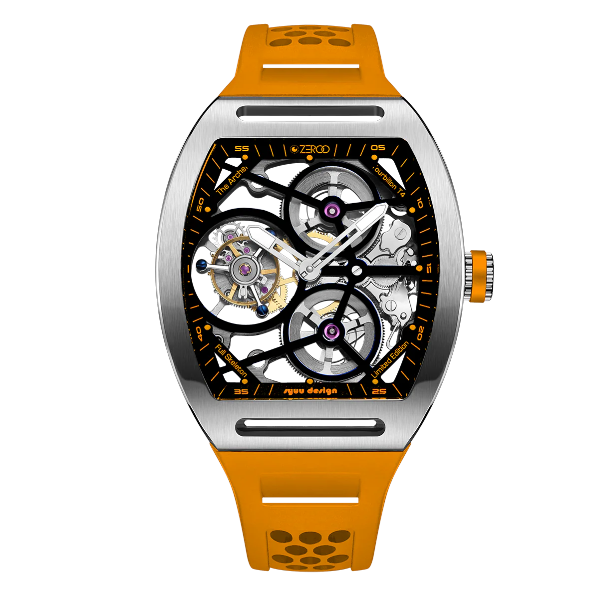 ZEROO T4 | THE ARCHER FULL SKELETON TOURBILLON