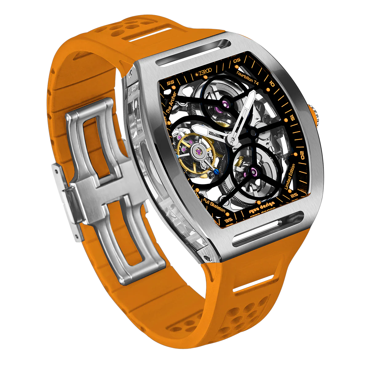 ZEROO T4 | THE ARCHER FULL SKELETON TOURBILLON