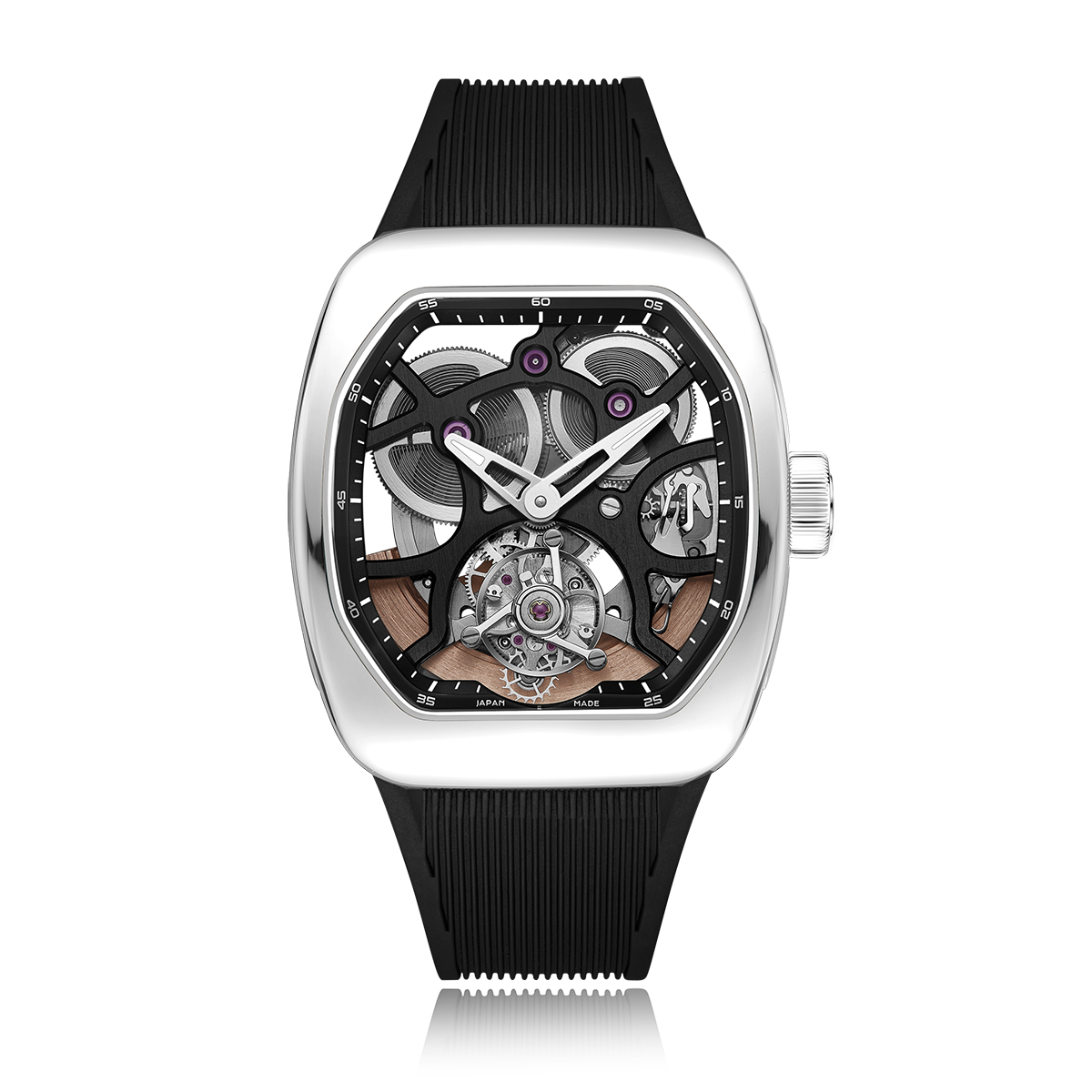 ZEROO T9-01 | UFO FULL SKELETON AUTOMATIC TOURBILLON