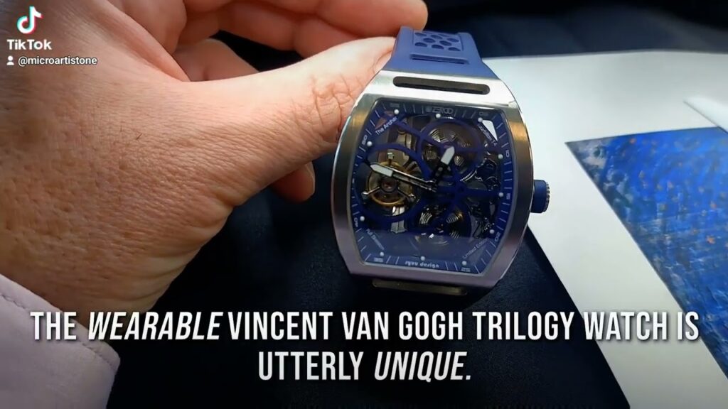 【YouTube】Vincent van Gogh's greatest masterpieces inside a watch | David A Lindon