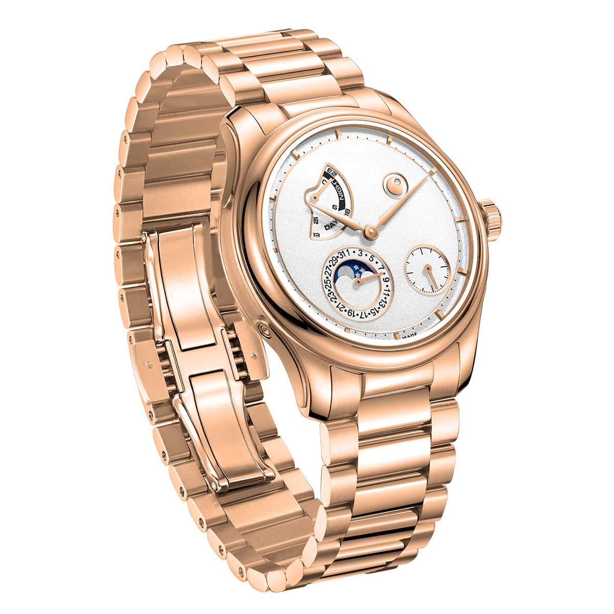 ZEROO C5 | KEIGO CLASSIC AUTOMATIC MOON PHASE LIMITED EDTION 300PCS