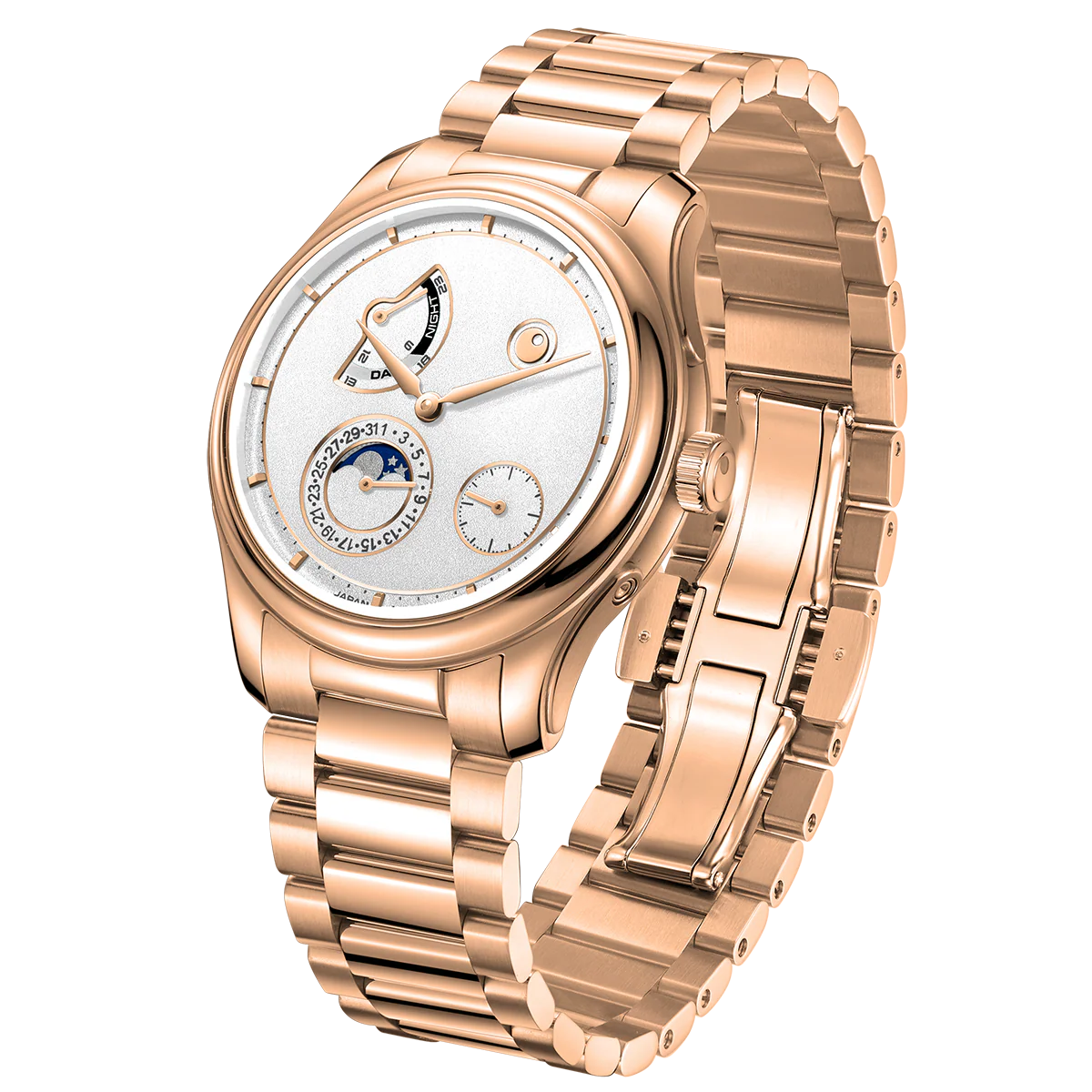 ZEROO C5 | KEIGO CLASSIC AUTOMATIC MOON PHASE LIMITED EDTION 300PCS