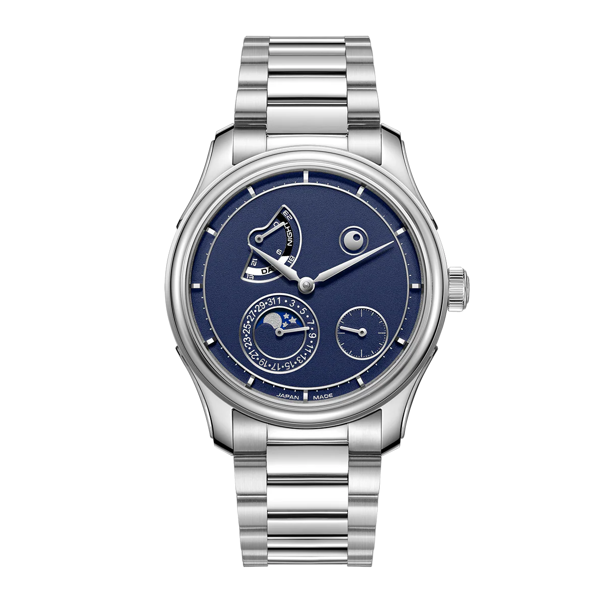 ZEROO C5 | KEIGO CLASSIC AUTOMATIC MOON PHASE LIMITED EDTION 300PCS