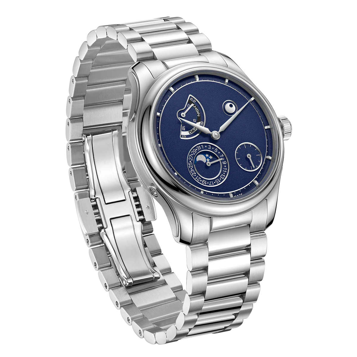 ZEROO C5 | KEIGO CLASSIC AUTOMATIC MOON PHASE LIMITED EDTION 300PCS