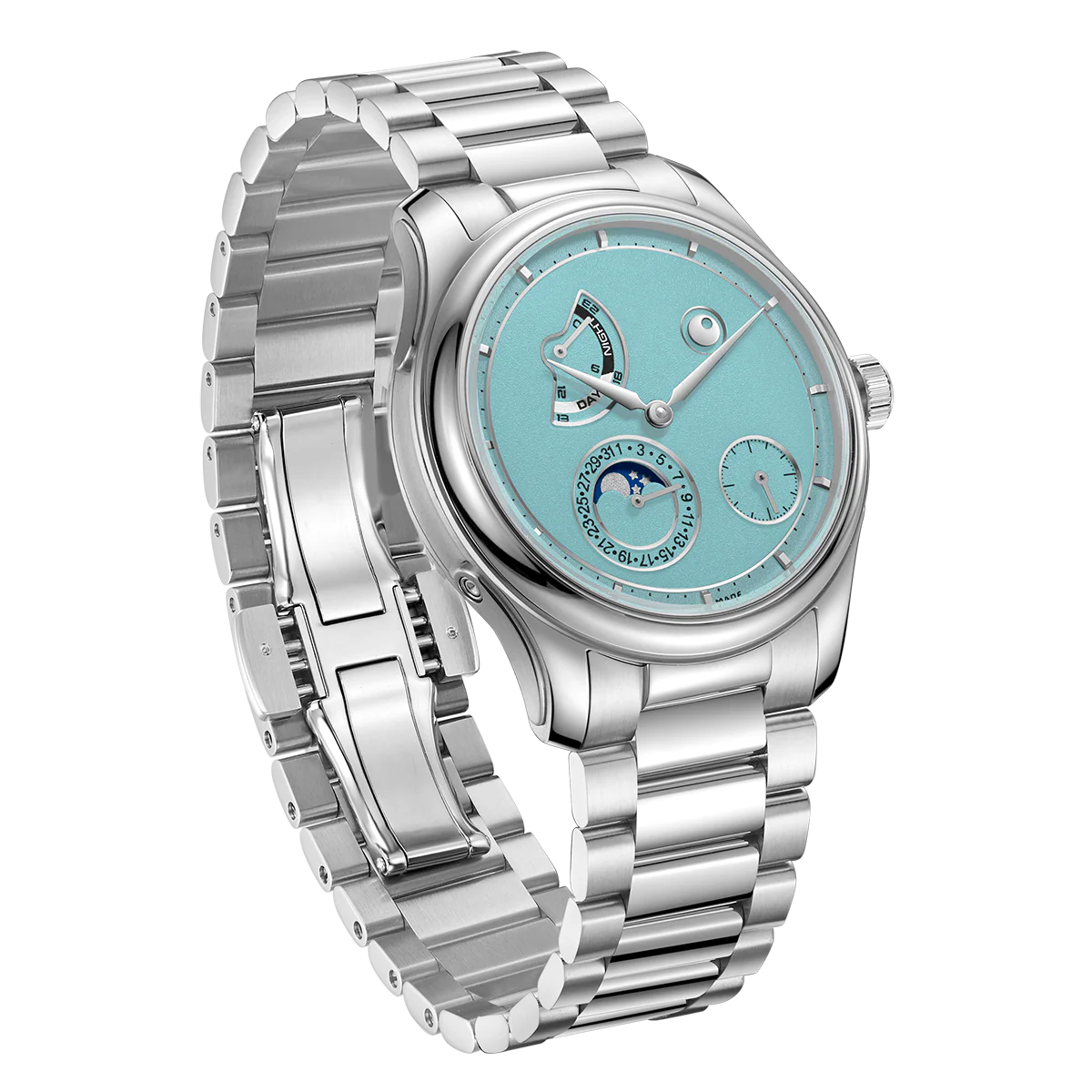 ZEROO C5 | KEIGO CLASSIC AUTOMATIC MOON PHASE LIMITED EDTION 300PCS