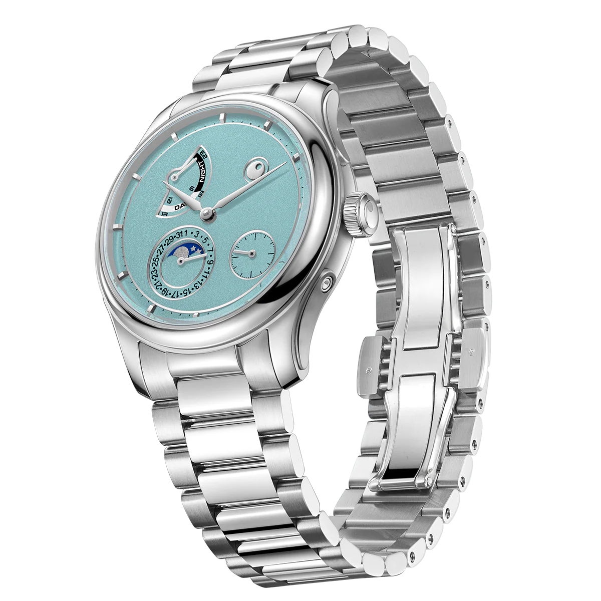 ZEROO C5 | KEIGO CLASSIC AUTOMATIC MOON PHASE LIMITED EDTION 300PCS