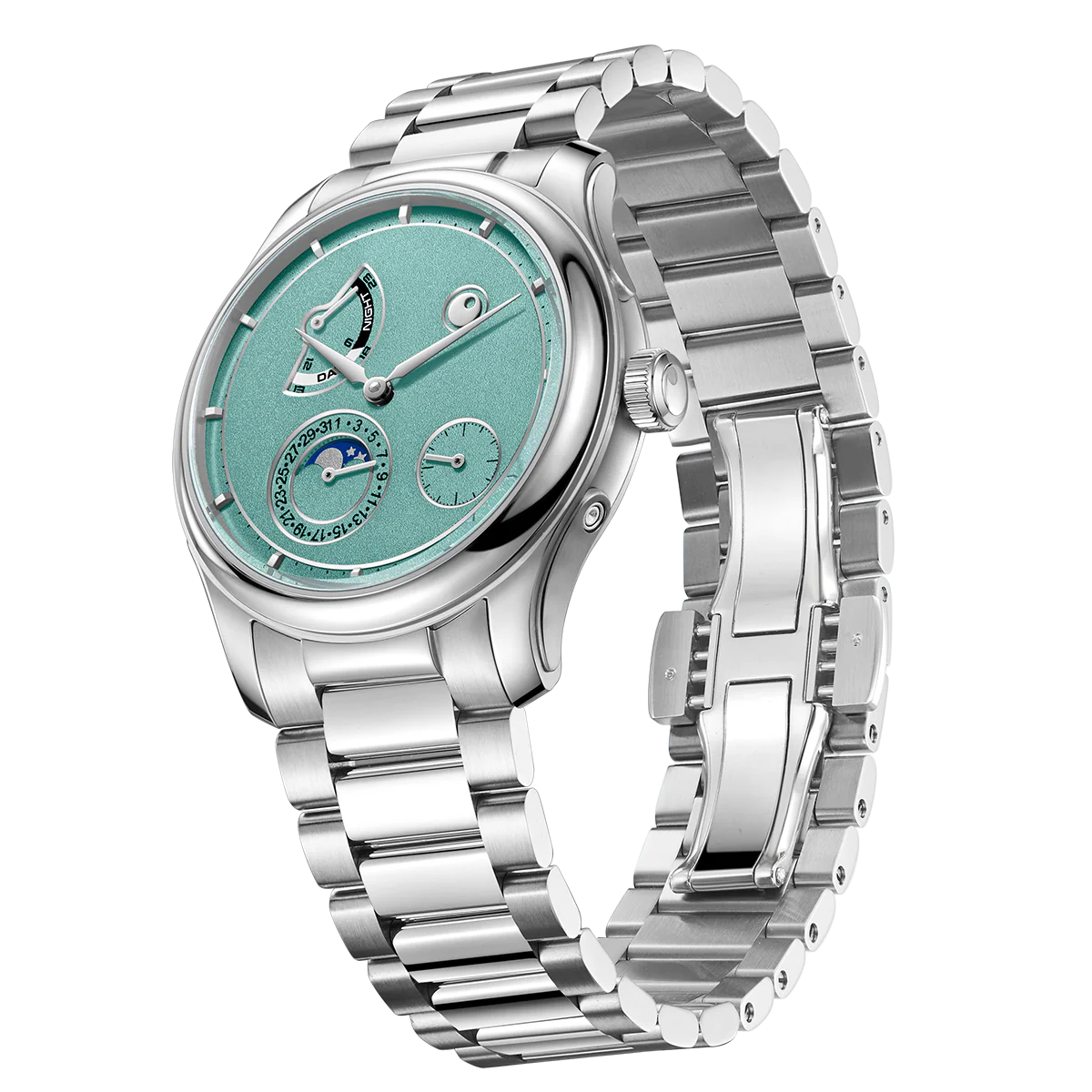 ZEROO C5 | KEIGO CLASSIC AUTOMATIC MOON PHASE LIMITED EDTION 300PCS