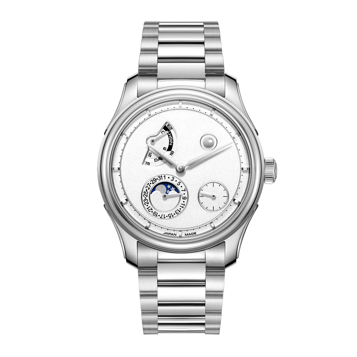 ZEROO C5 | KEIGO CLASSIC AUTOMATIC MOON PHASE LIMITED EDTION 300PCS