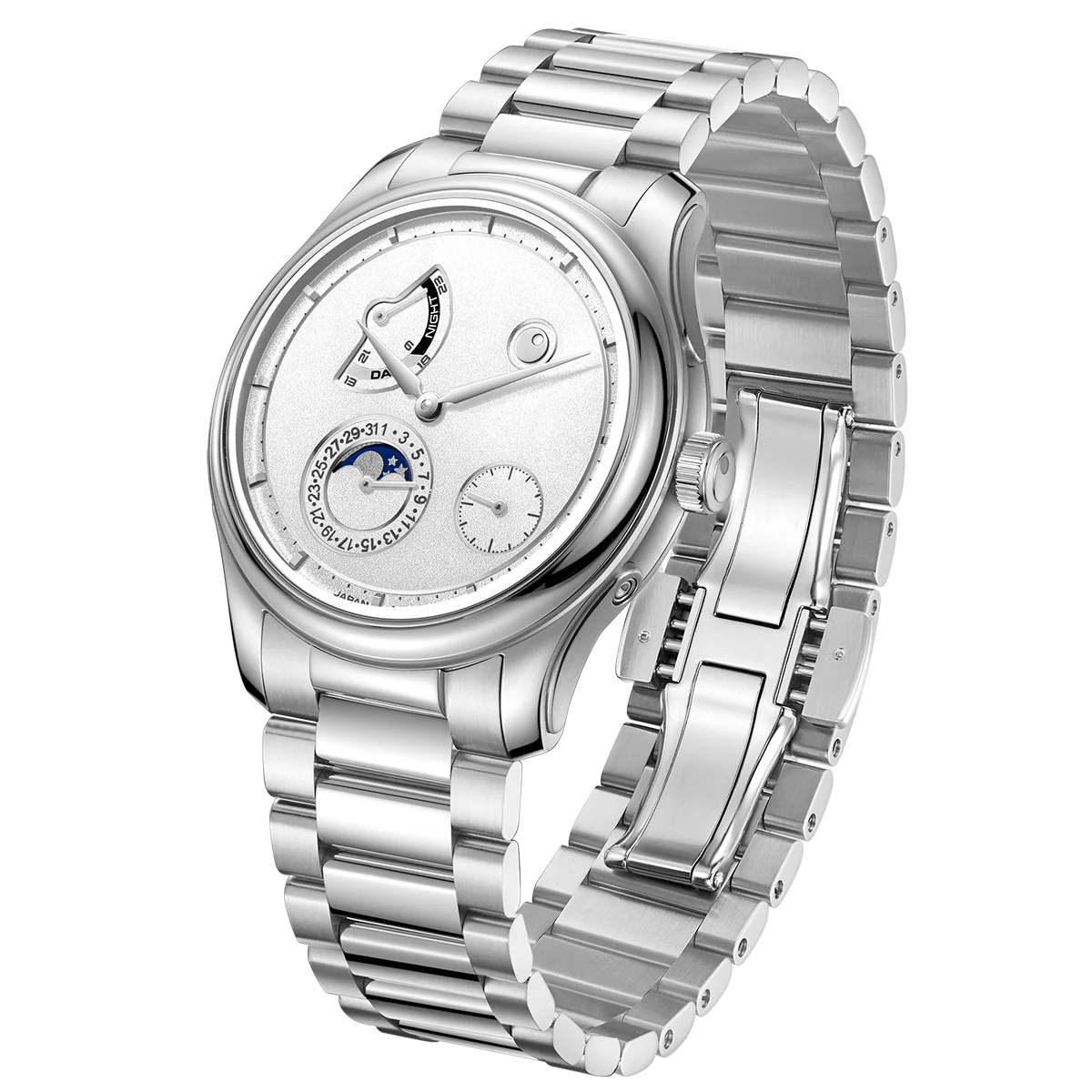 ZEROO C5 | KEIGO CLASSIC AUTOMATIC MOON PHASE LIMITED EDTION 300PCS